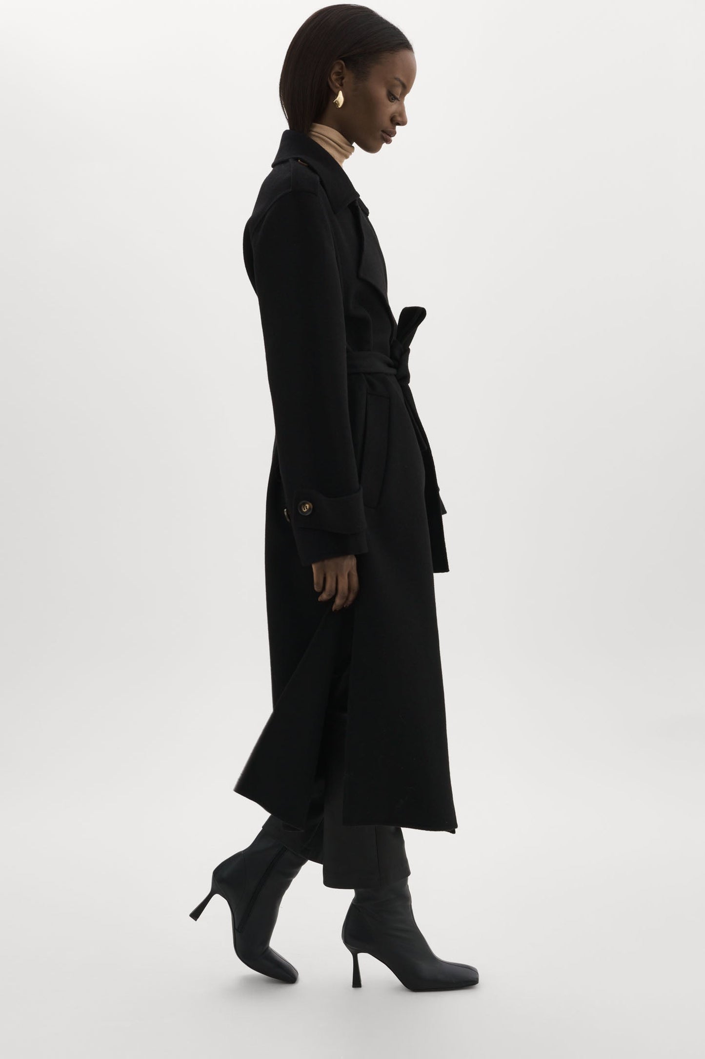 MARGARET | Wool Trench Coat