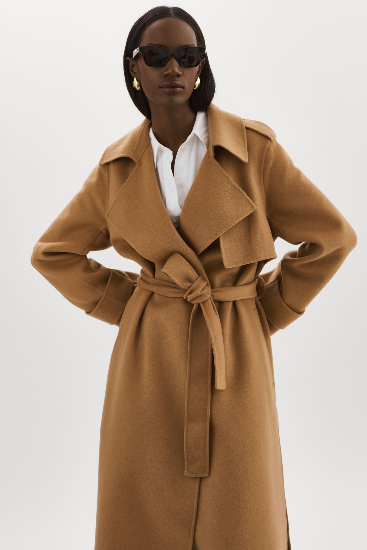 MARGARET | Wool Trench Coat