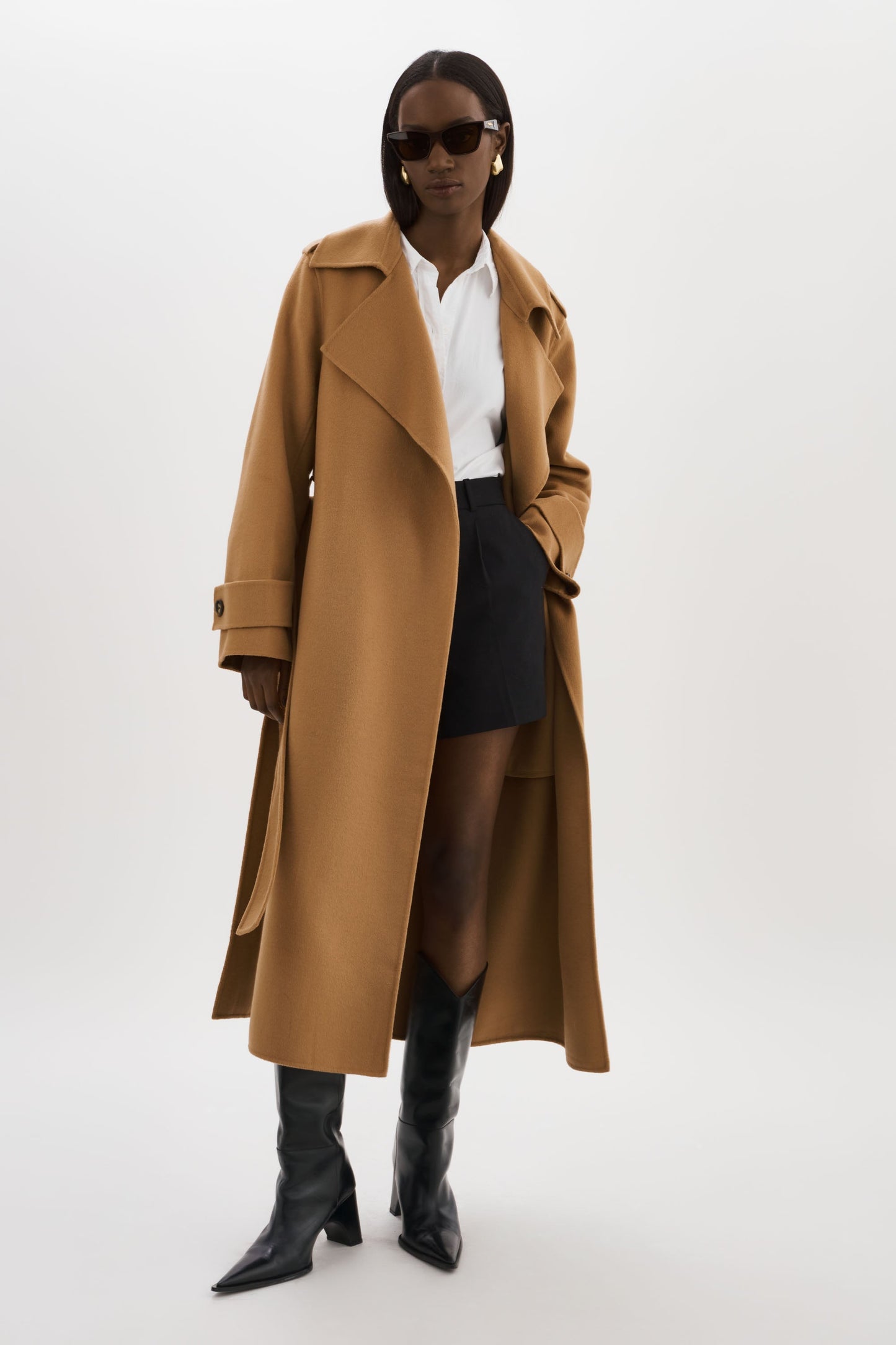 MARGARET | Wool Trench Coat