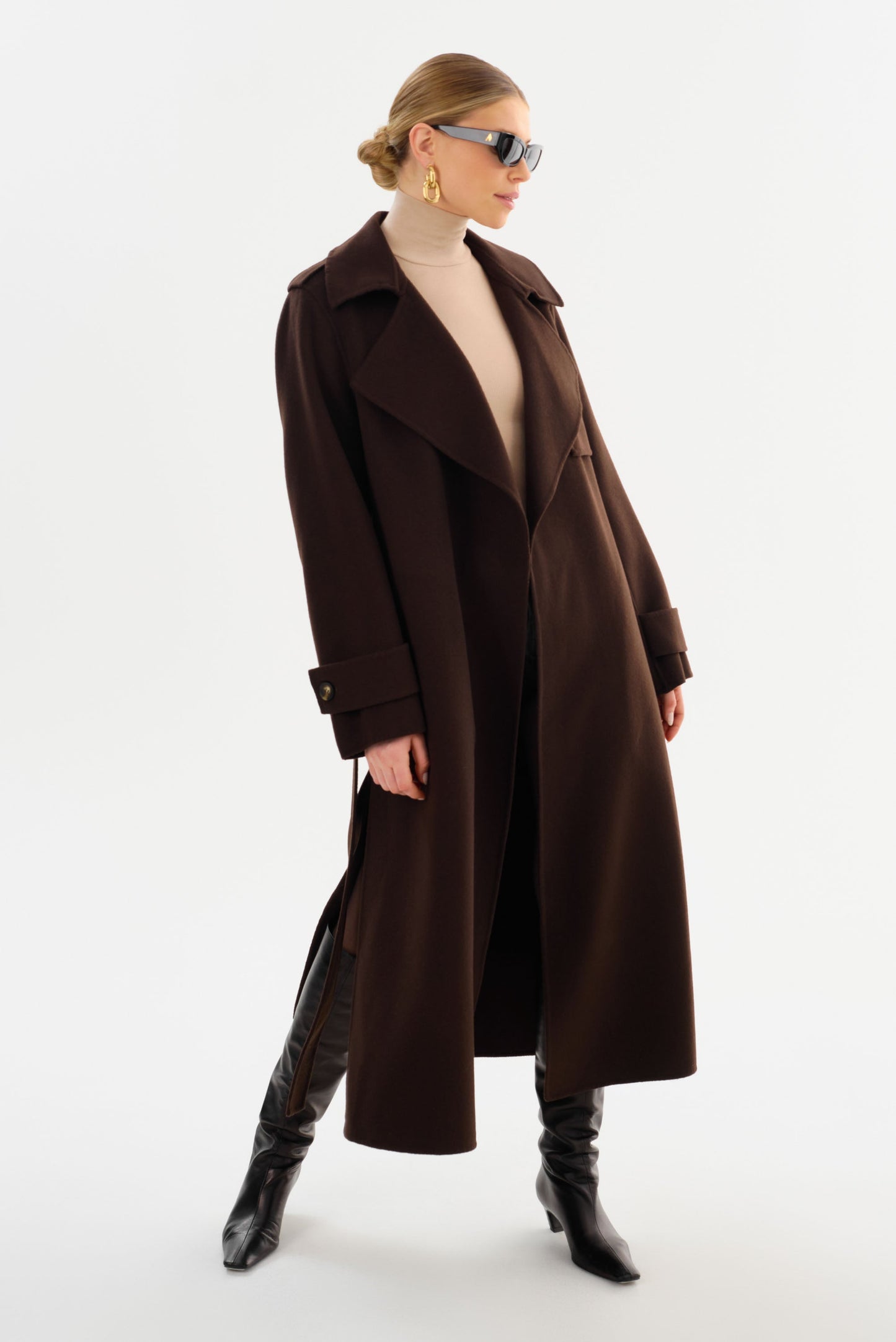 MARGARET | Wool Trench Coat