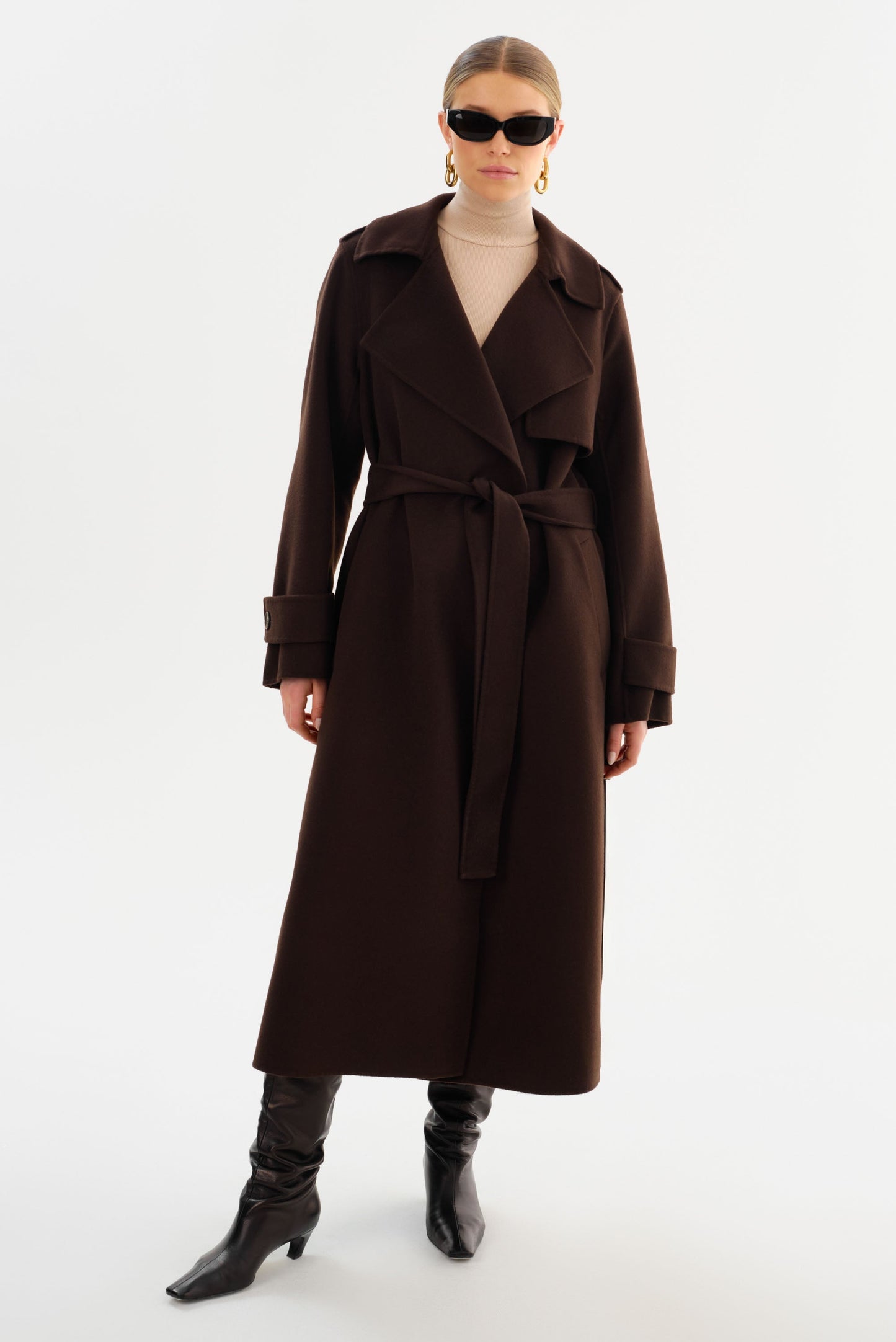 MARGARET | Wool Trench Coat