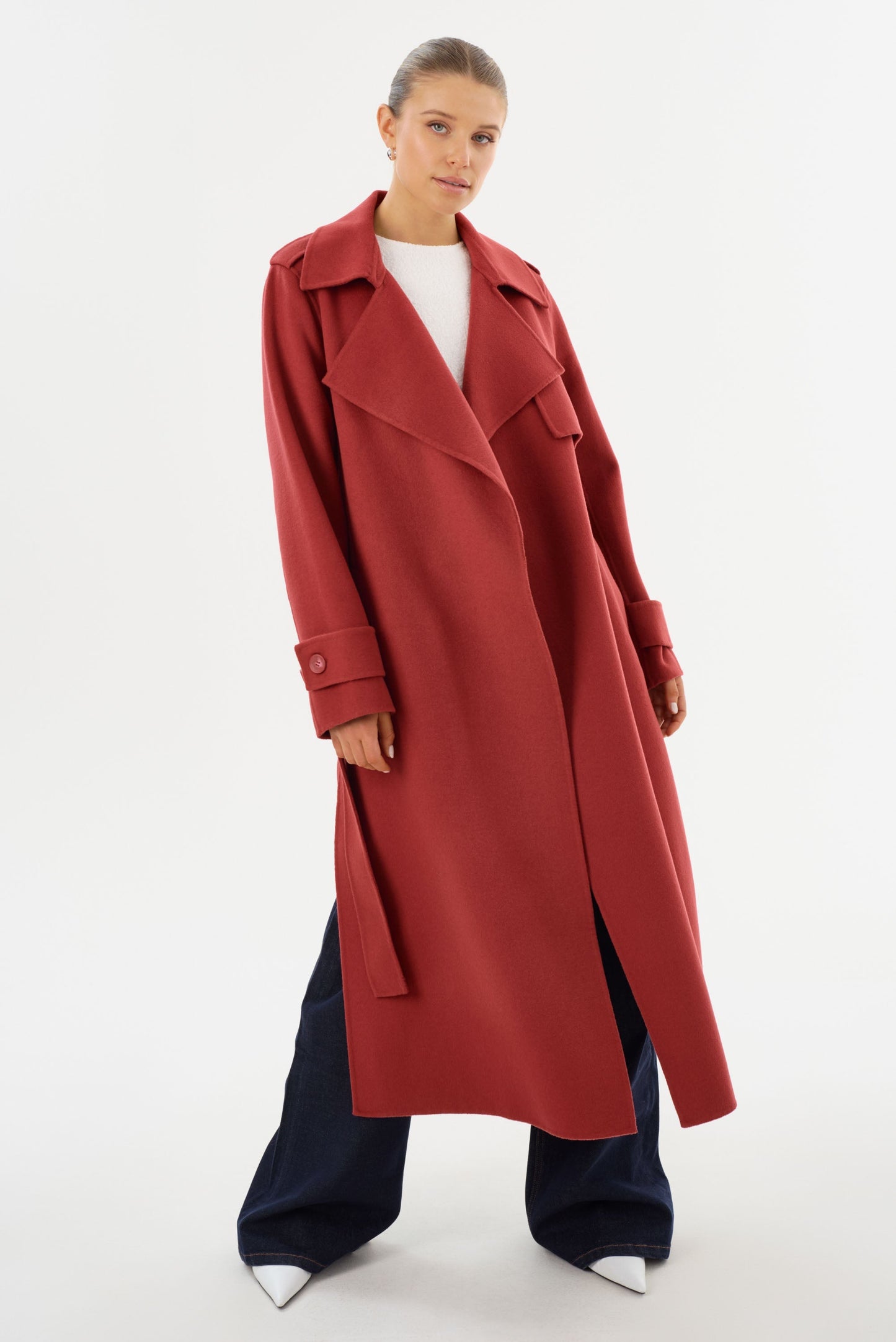 MARGARET | Wool Trench Coat