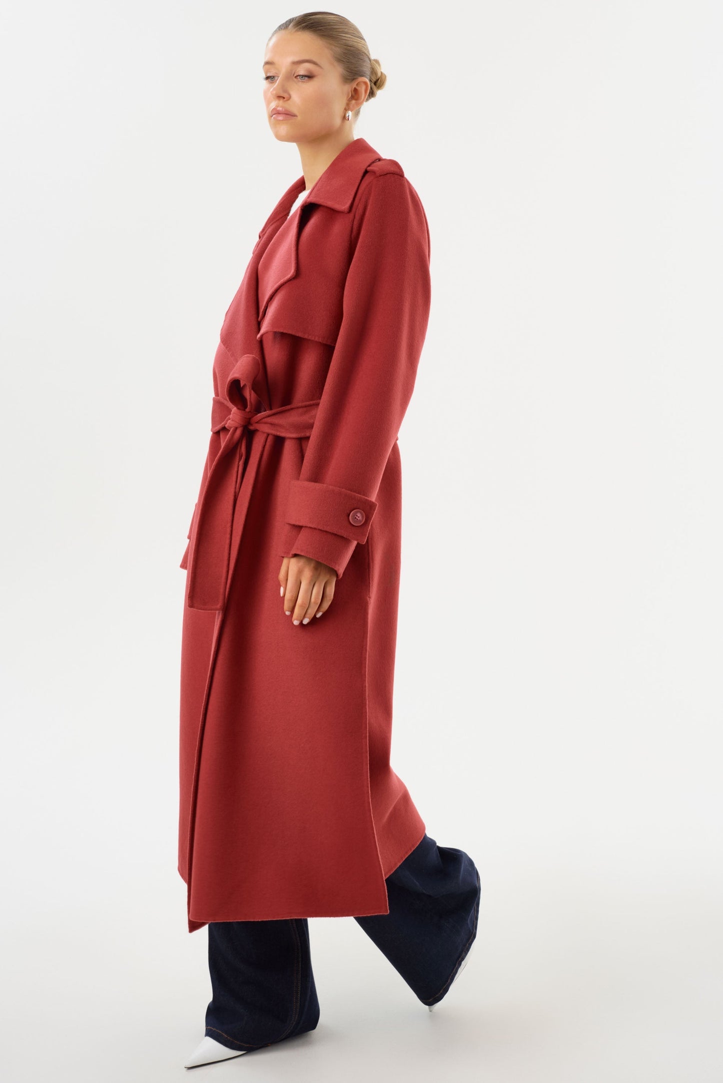 MARGARET | Wool Trench Coat