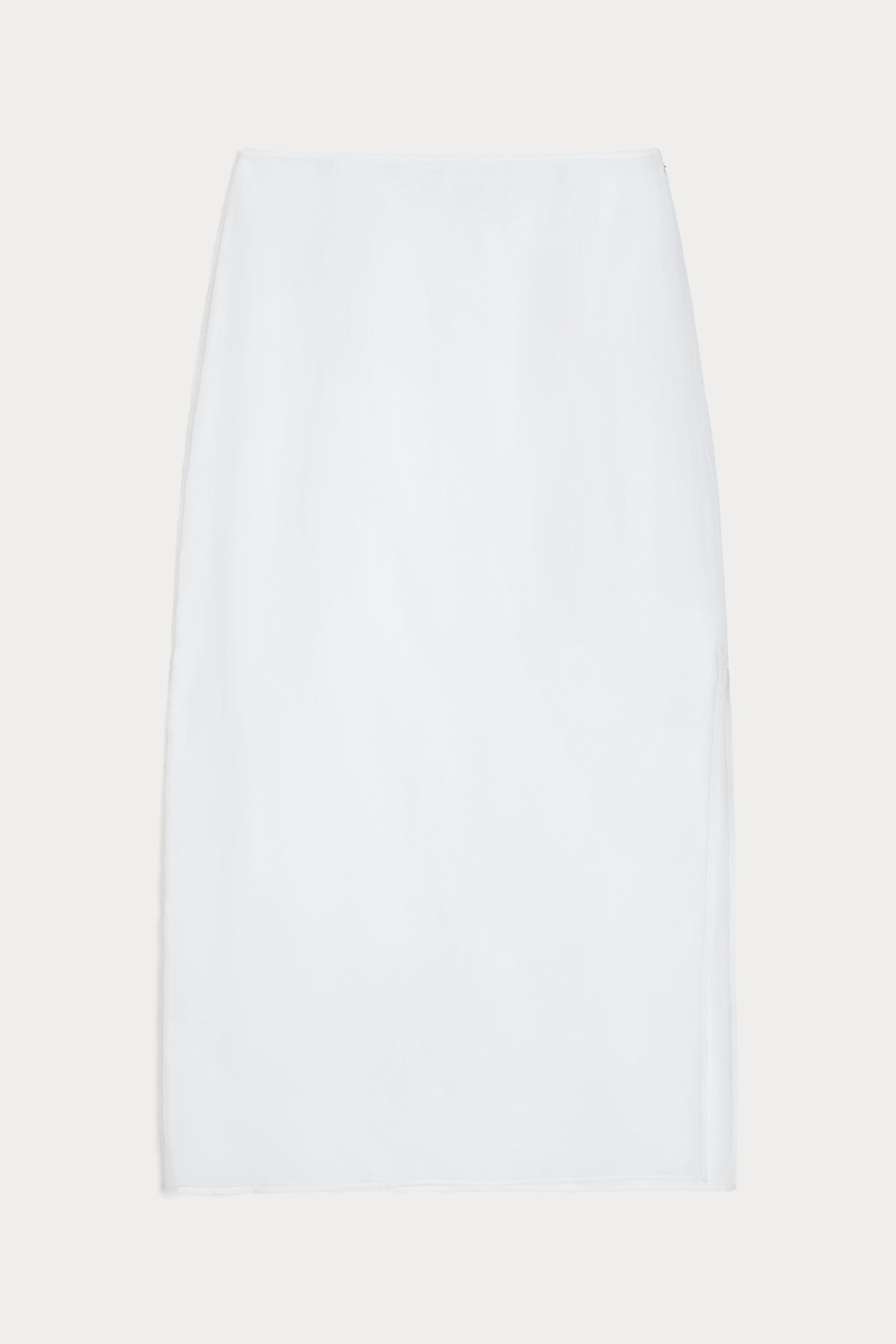 MARISSA SILK ORGANZA MIDI SKIRT