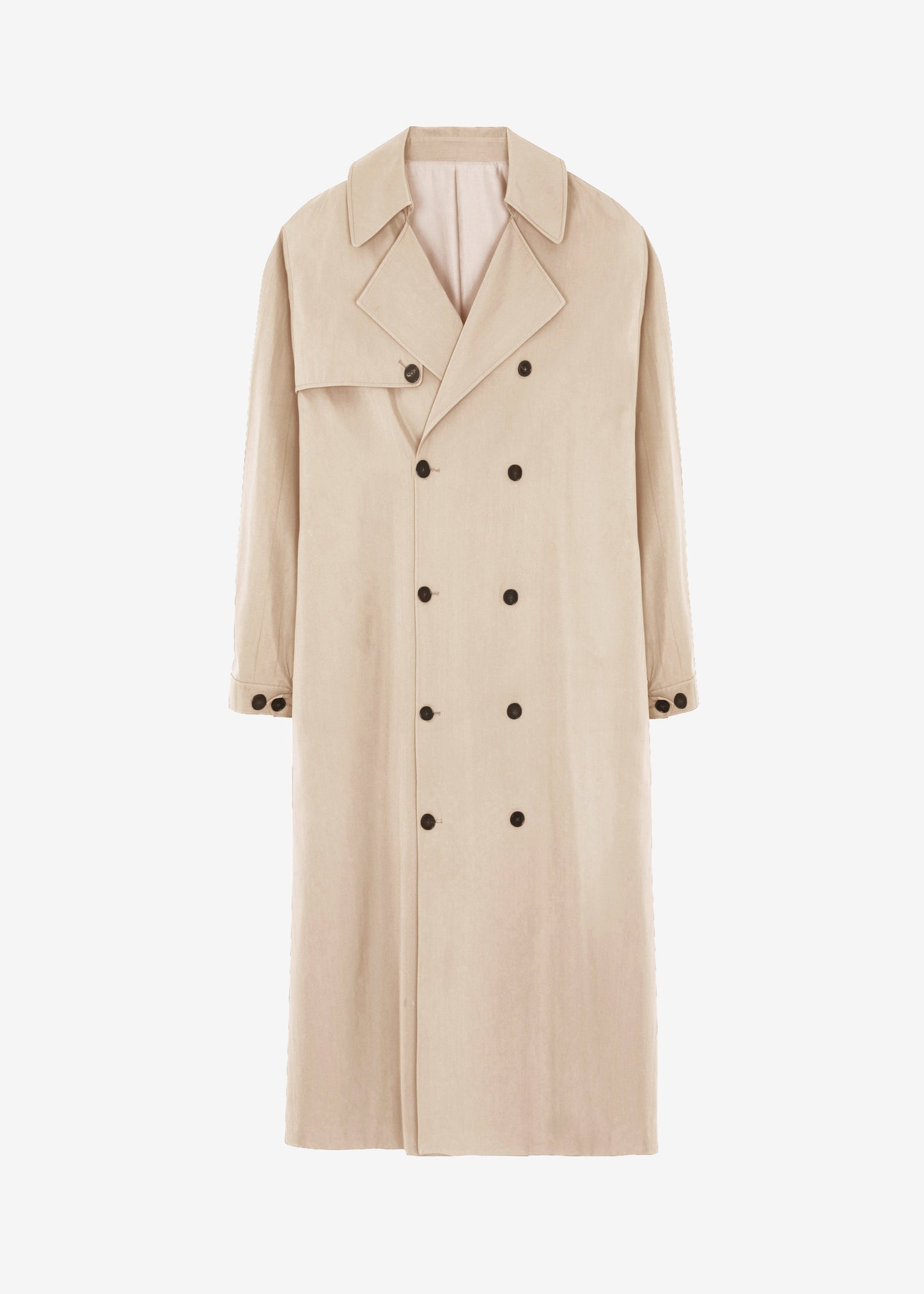 Mavis Oversized Trench - Light Beige