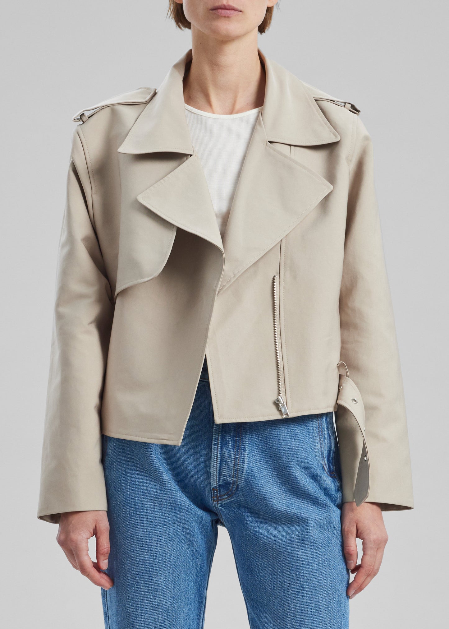 Max Short Trench - Beige