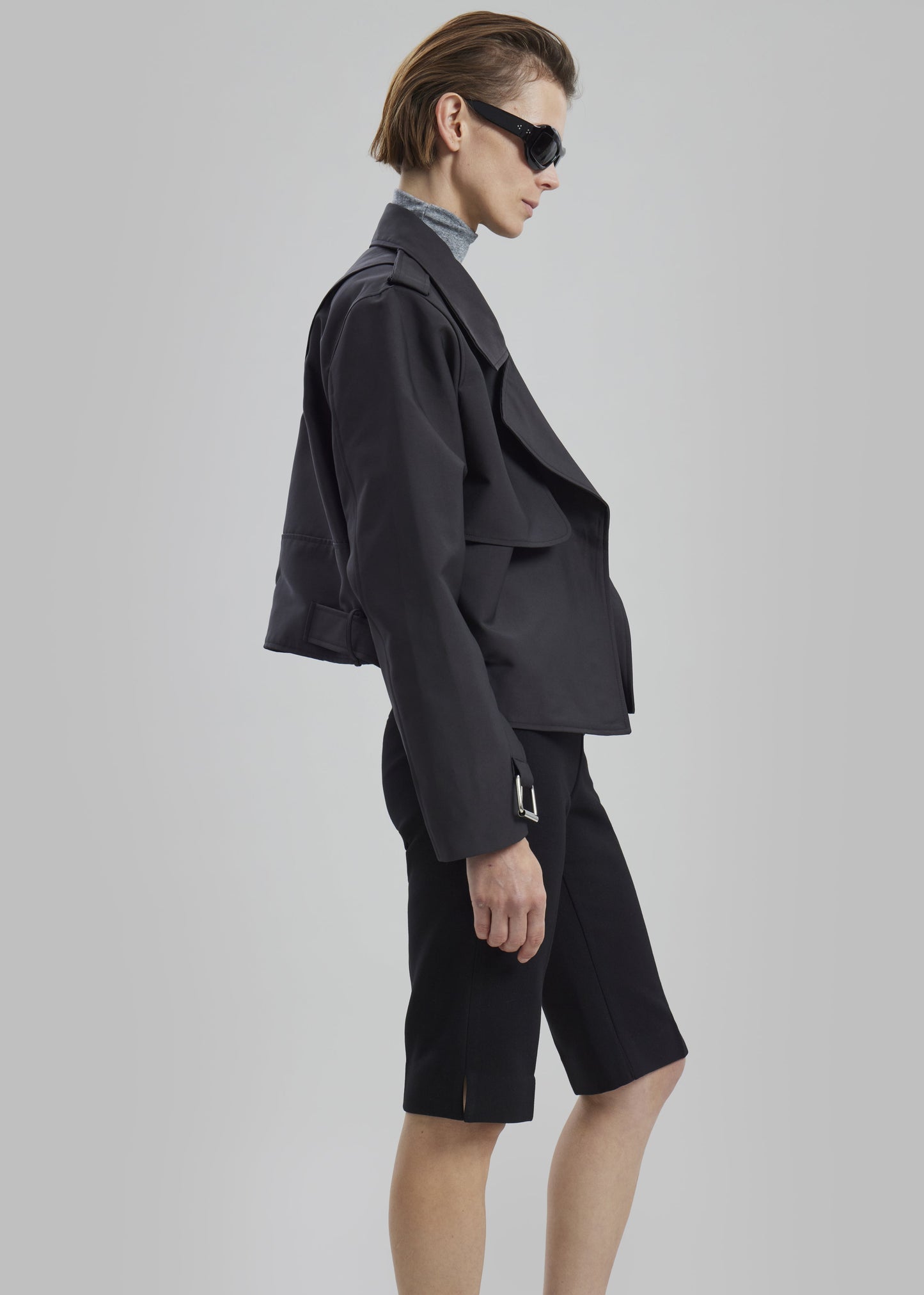 Max Short Trench - Black