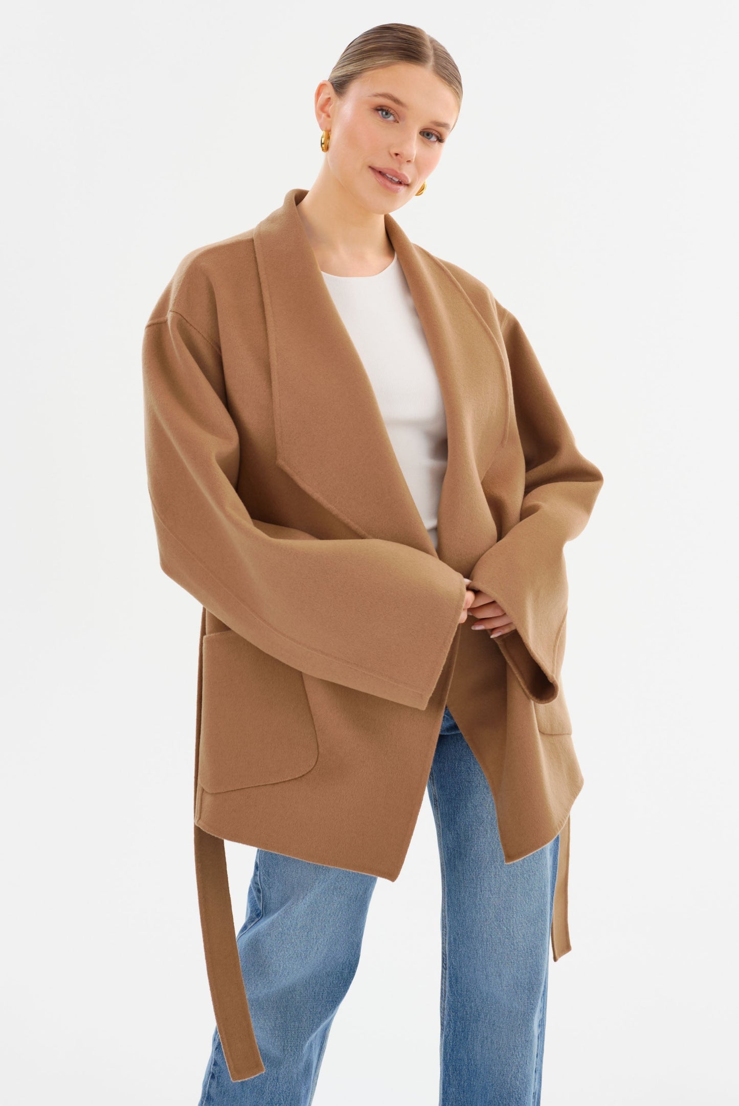 MEKIA | Double Face Wool Coat