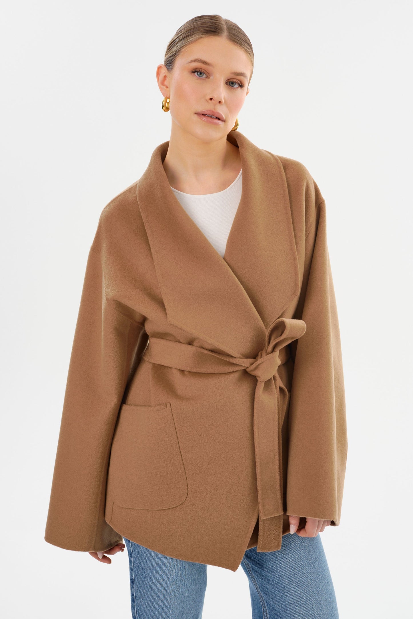 MEKIA | Double Face Wool Coat