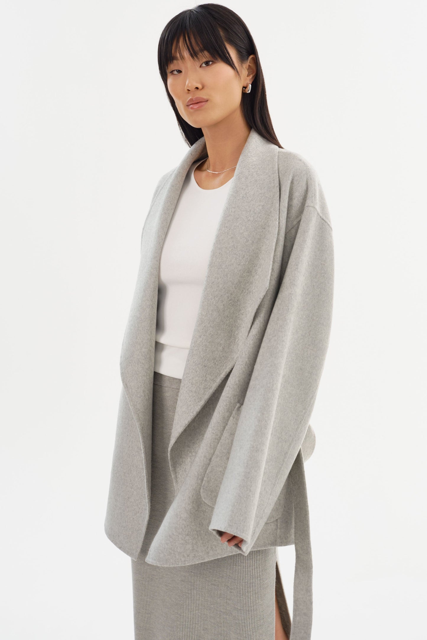 MEKIA | Double Face Wool Coat