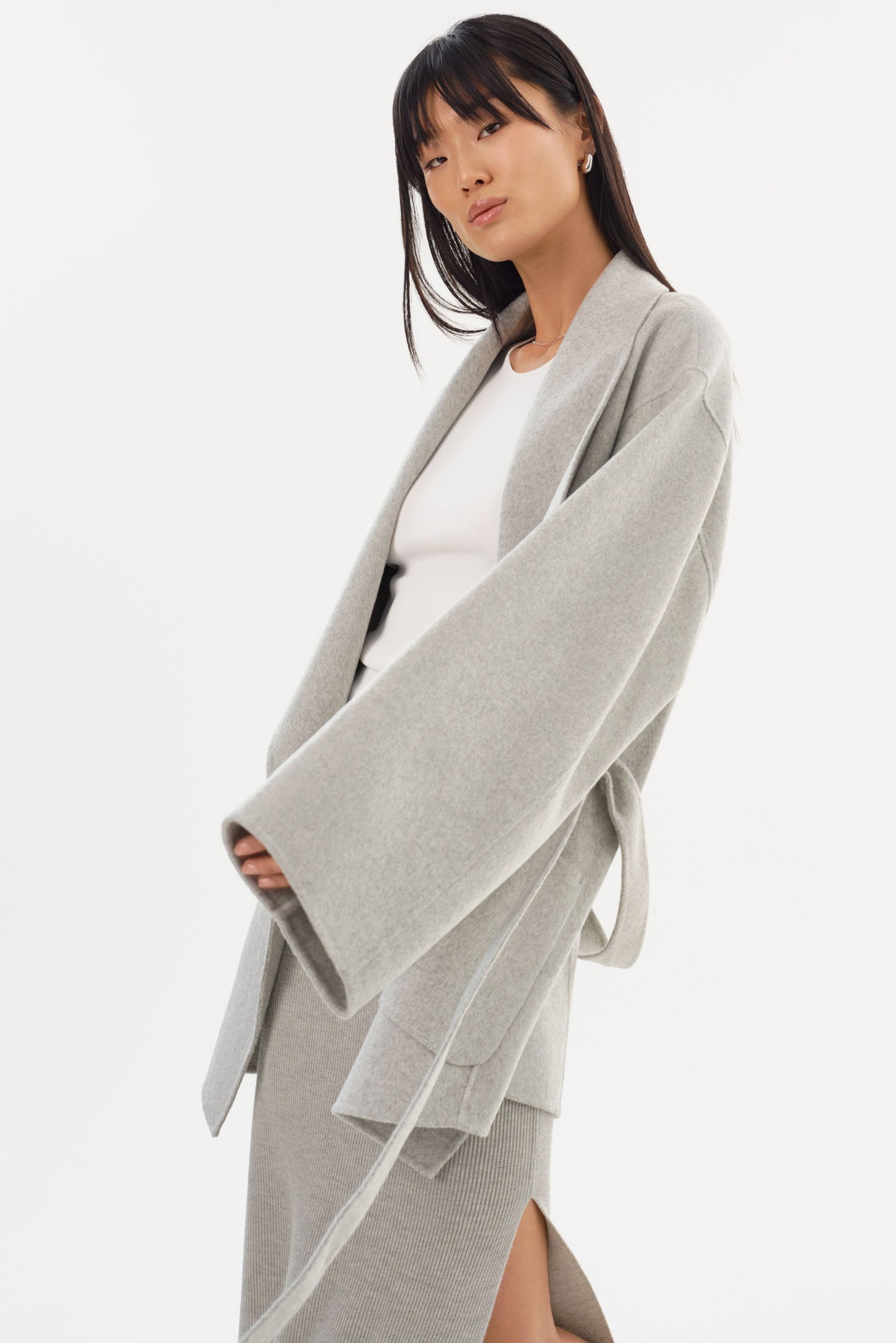 MEKIA | Double Face Wool Coat