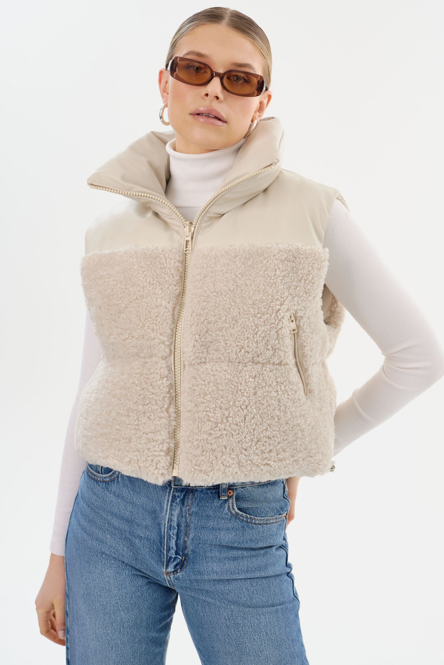 MELICIA | Reversible Puffer Vest