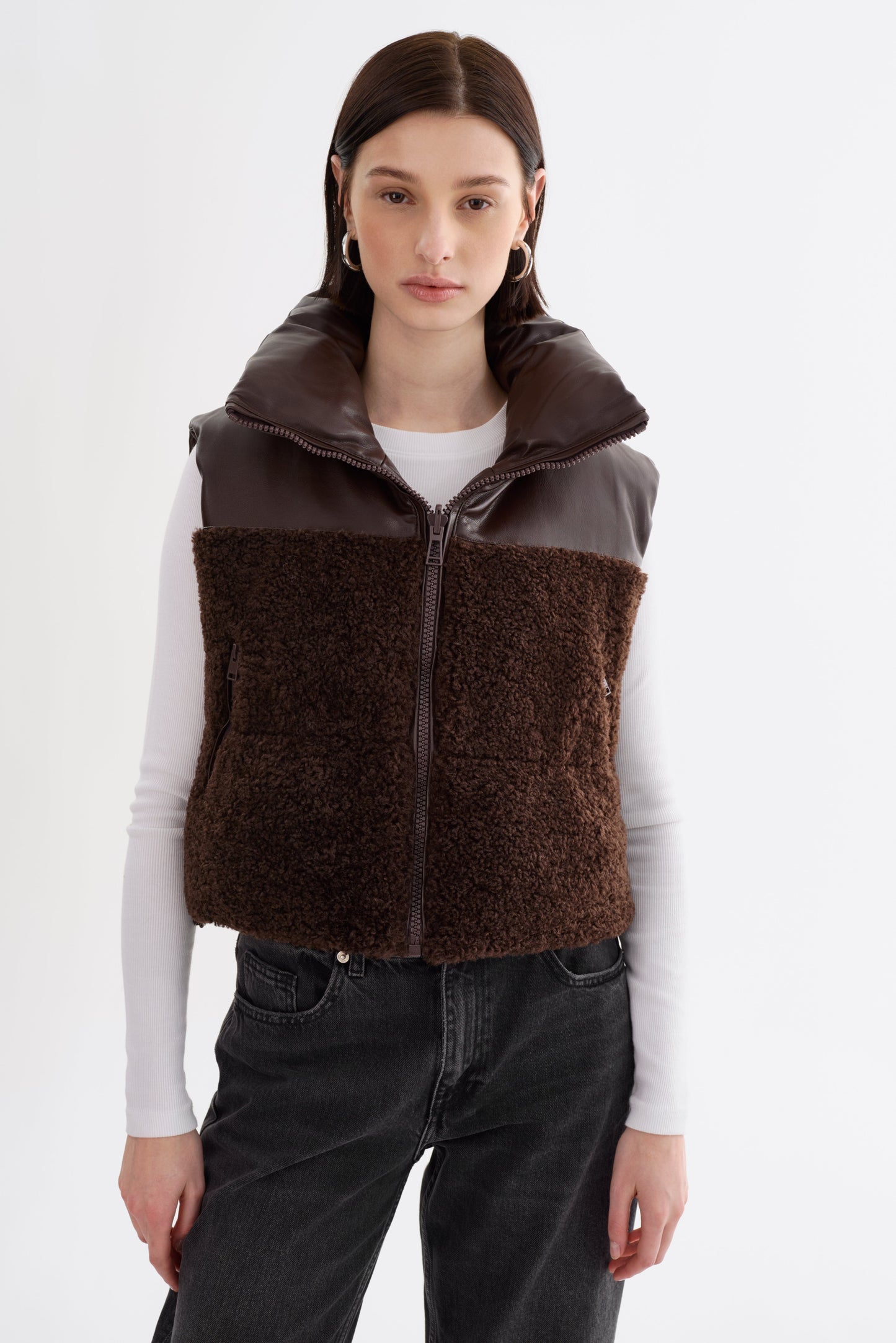 MELICIA | Reversible Puffer Vest