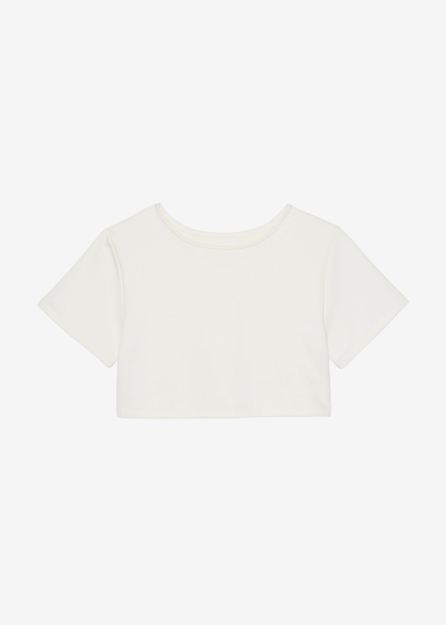 Meloe Crop Tee - Beige