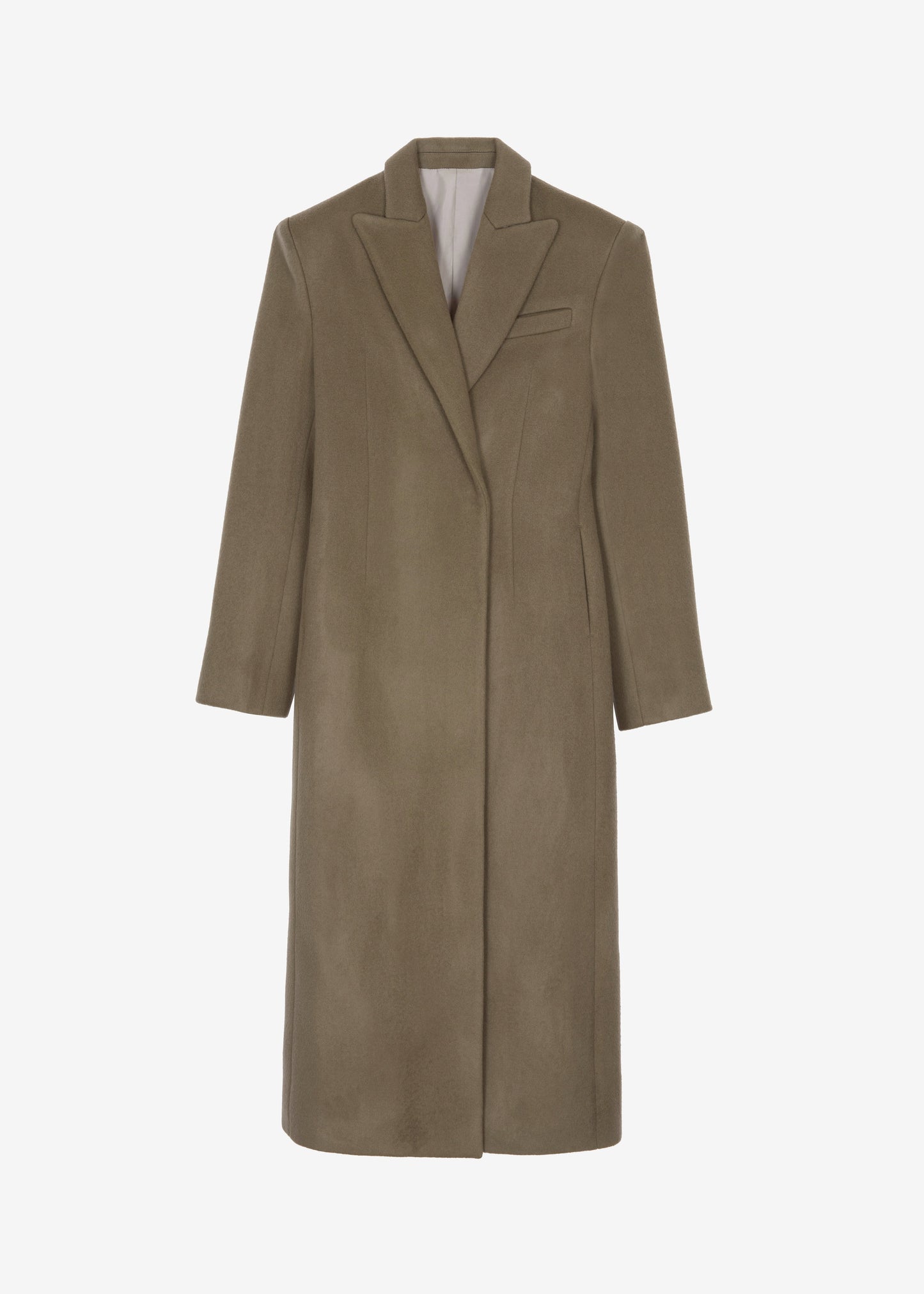 Melva Long Coat - Taupe