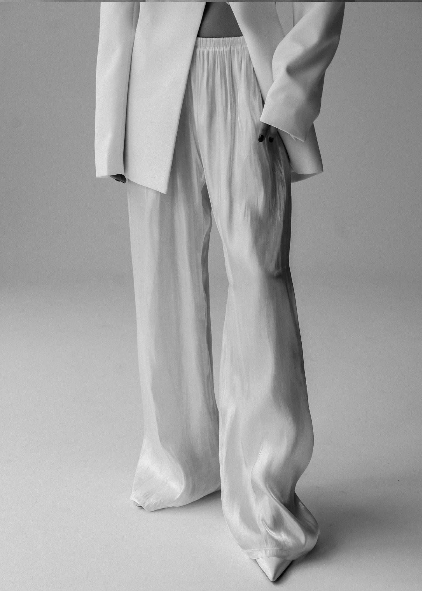 Mika Wide Pants - White