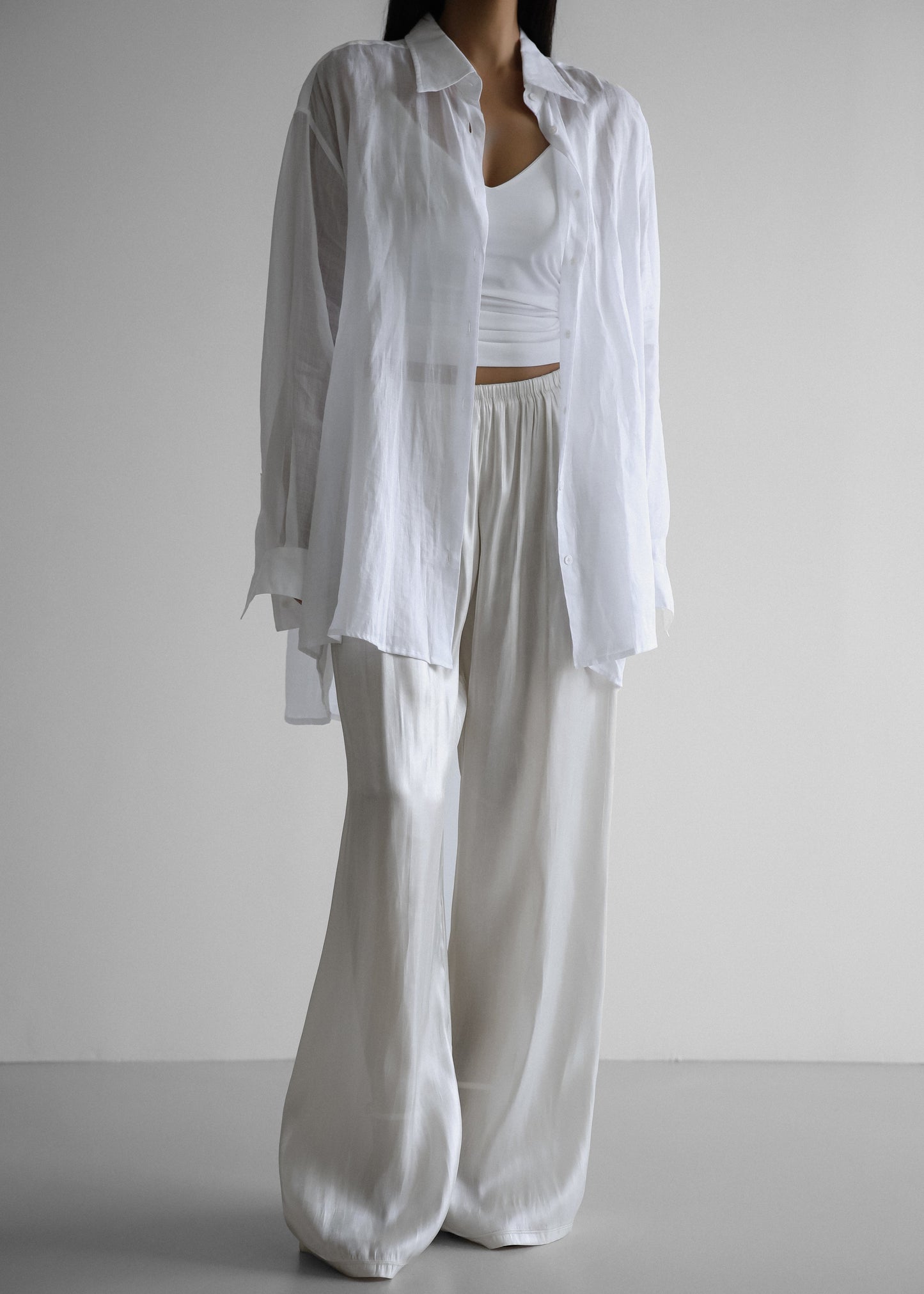 Mika Wide Pants - White