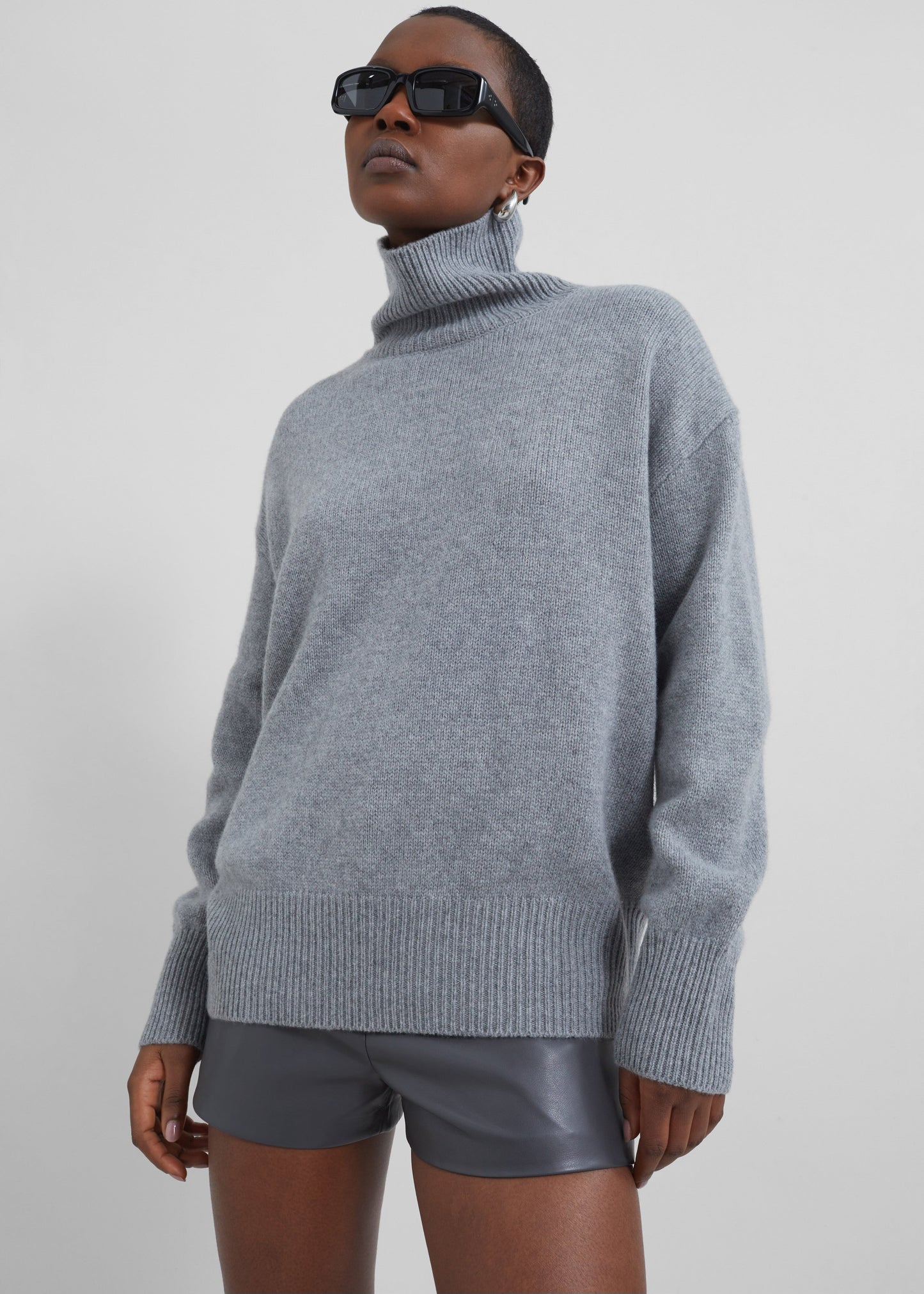 Milani Wool Turtleneck - Grey