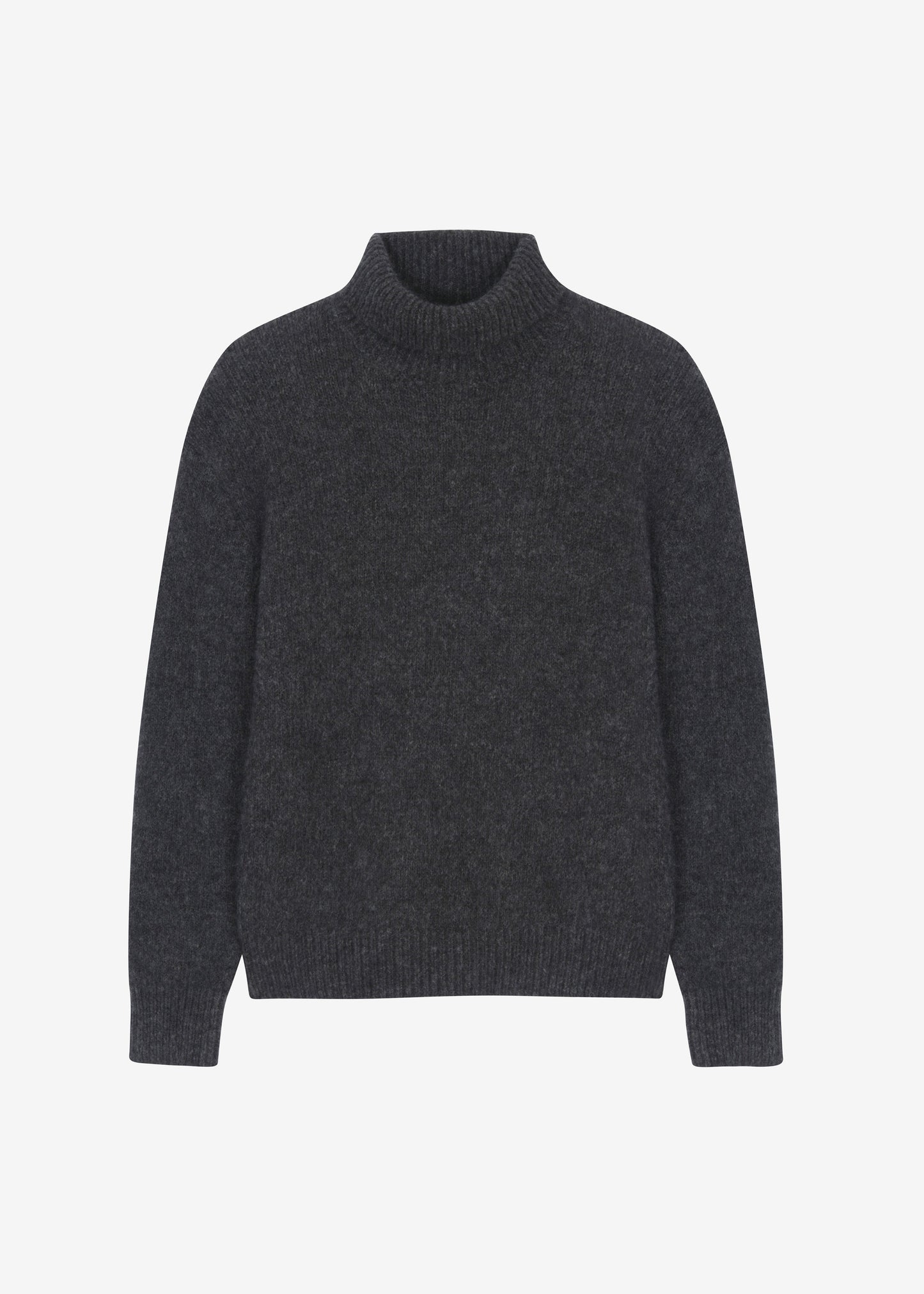 Moaen Turtleneck Sweater - Charcoal