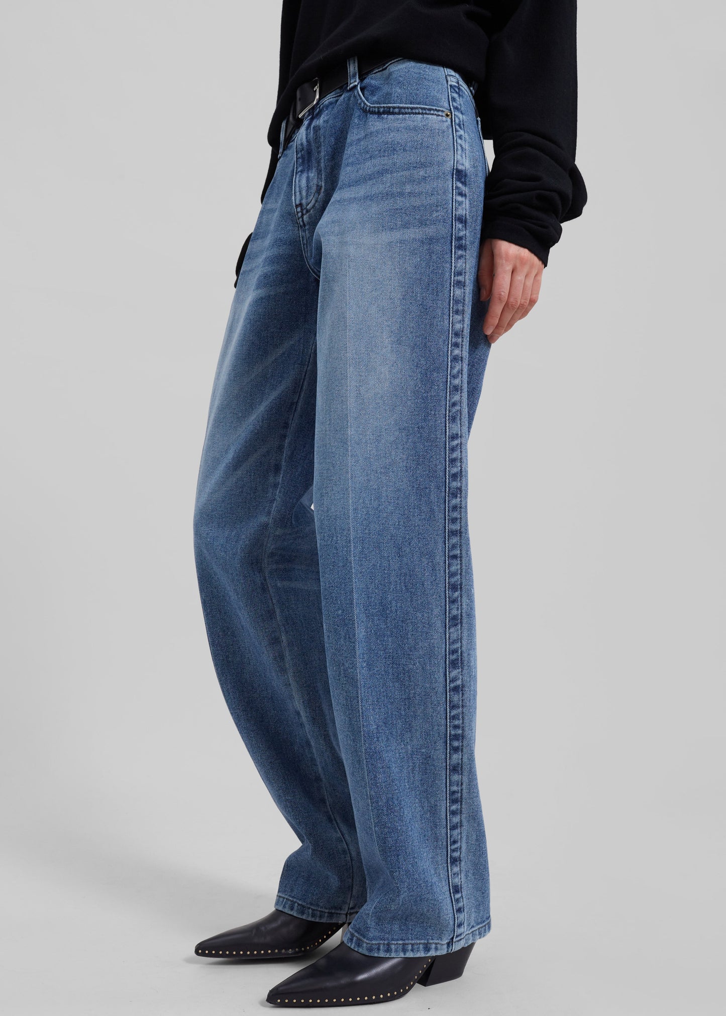 Montrose Straight Leg Jeans - Blue Wash