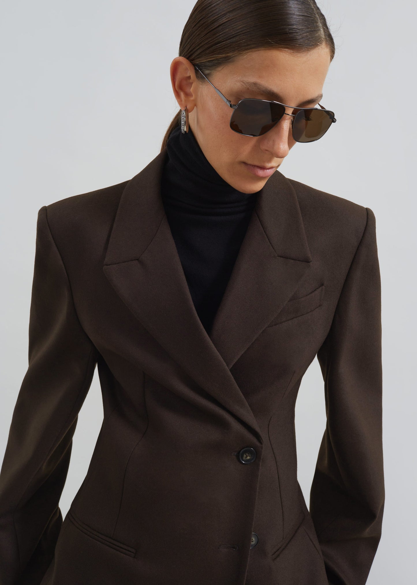 Morrison Crossover Blazer - Brown