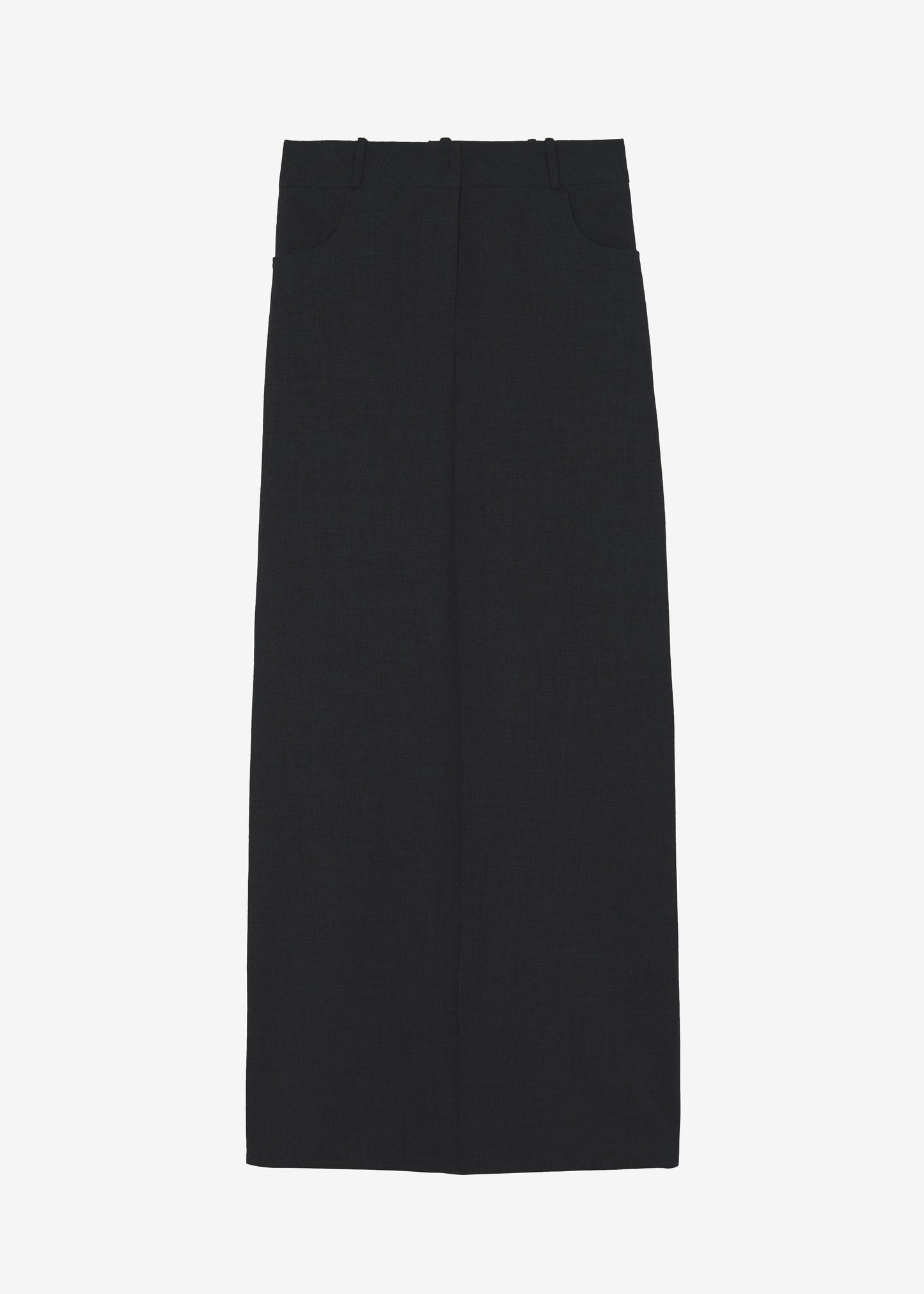 Malvo Long Pencil Skirt - Black