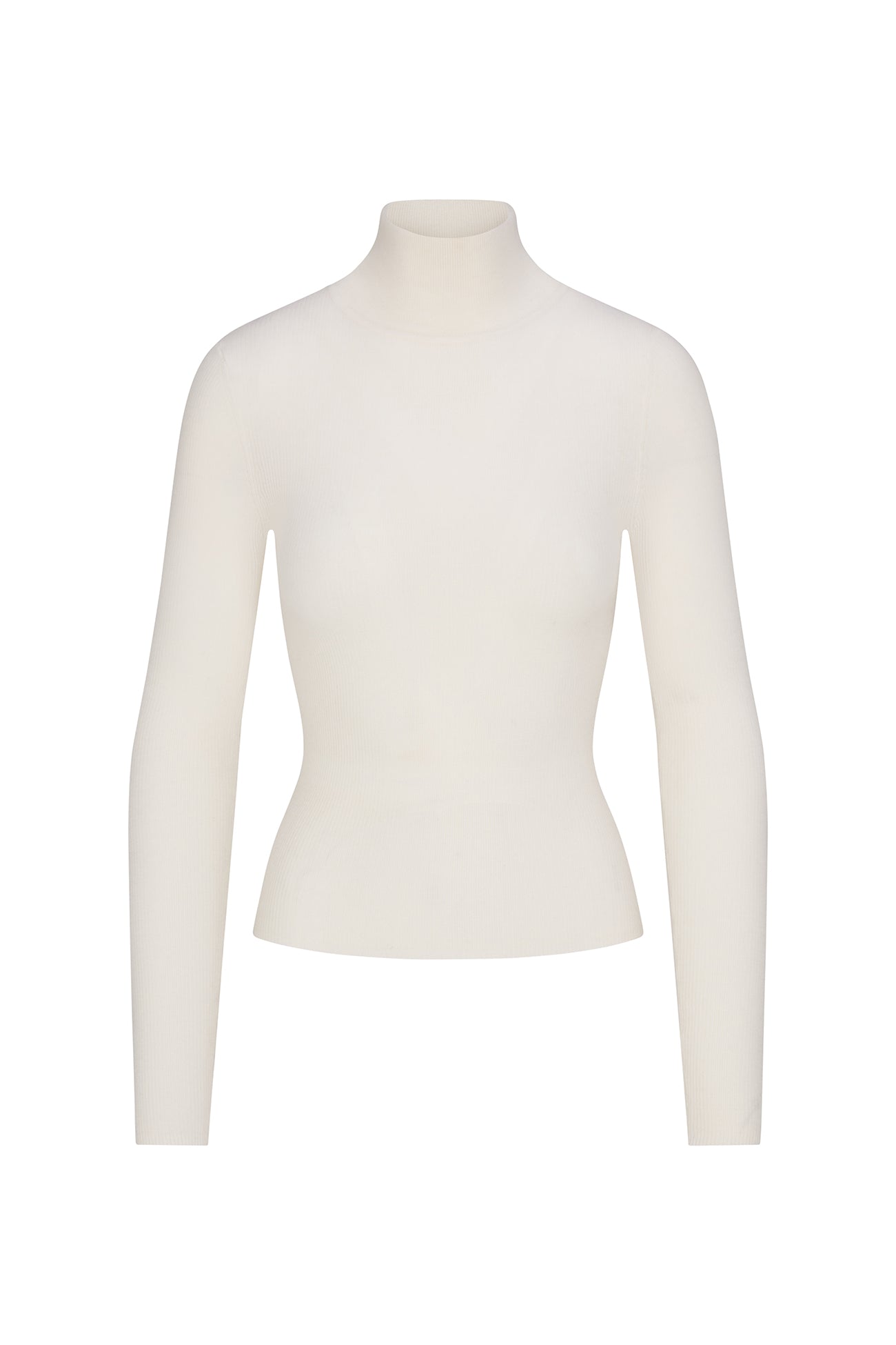 RUMER FITTED CASHMERE TURTLENECK