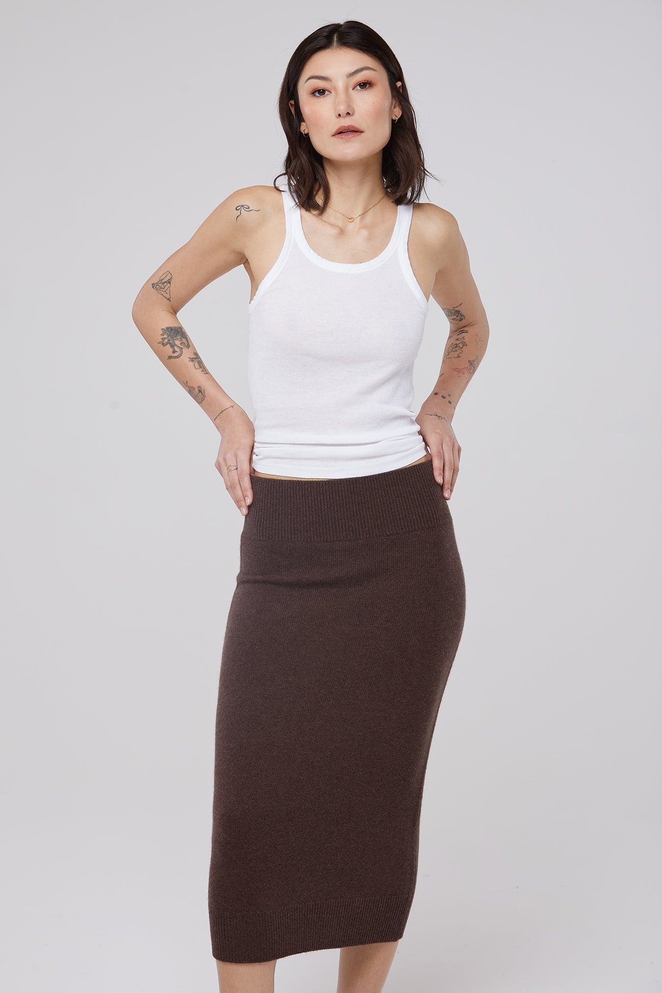 GINA MIDI SKIRT