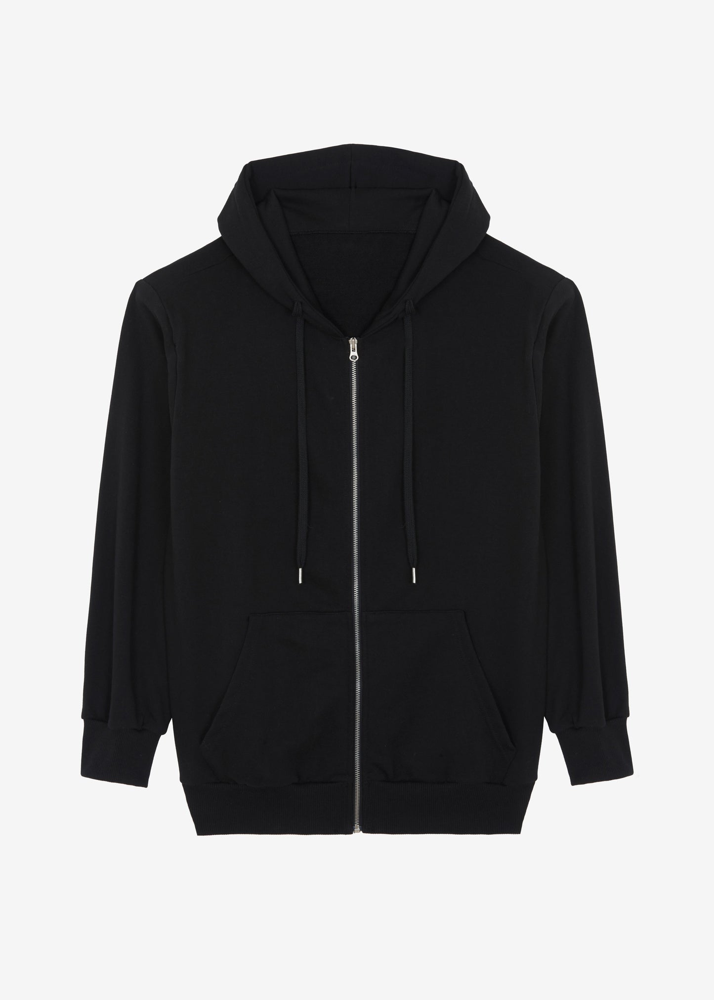 Nami Zip Up Hoodie - Black