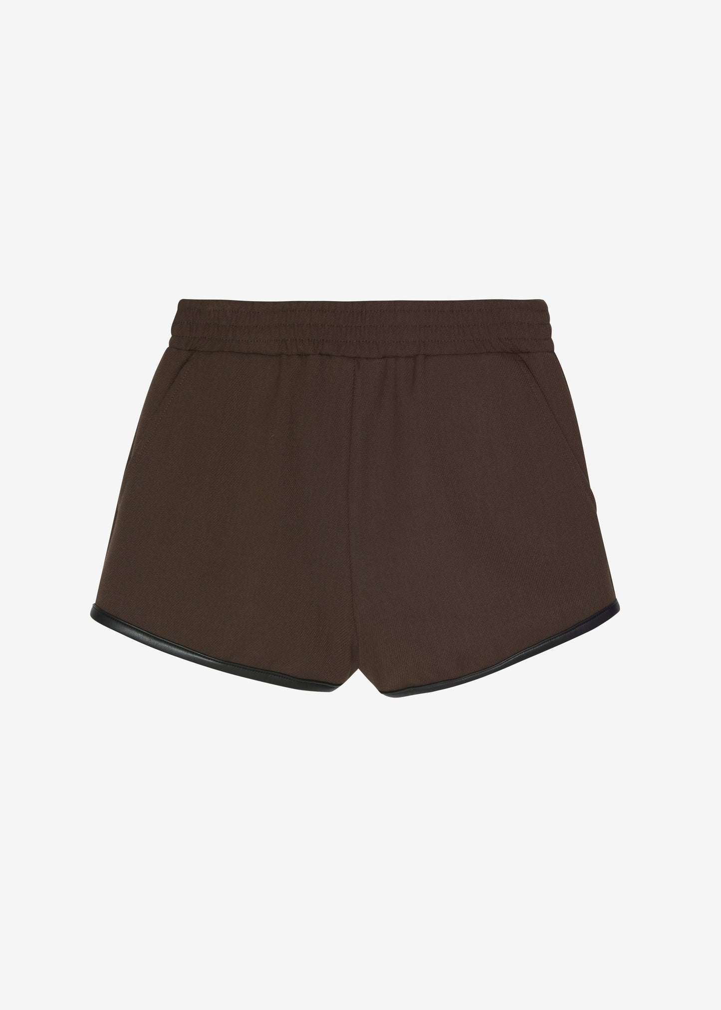 Neri Mini Shorts - Brown