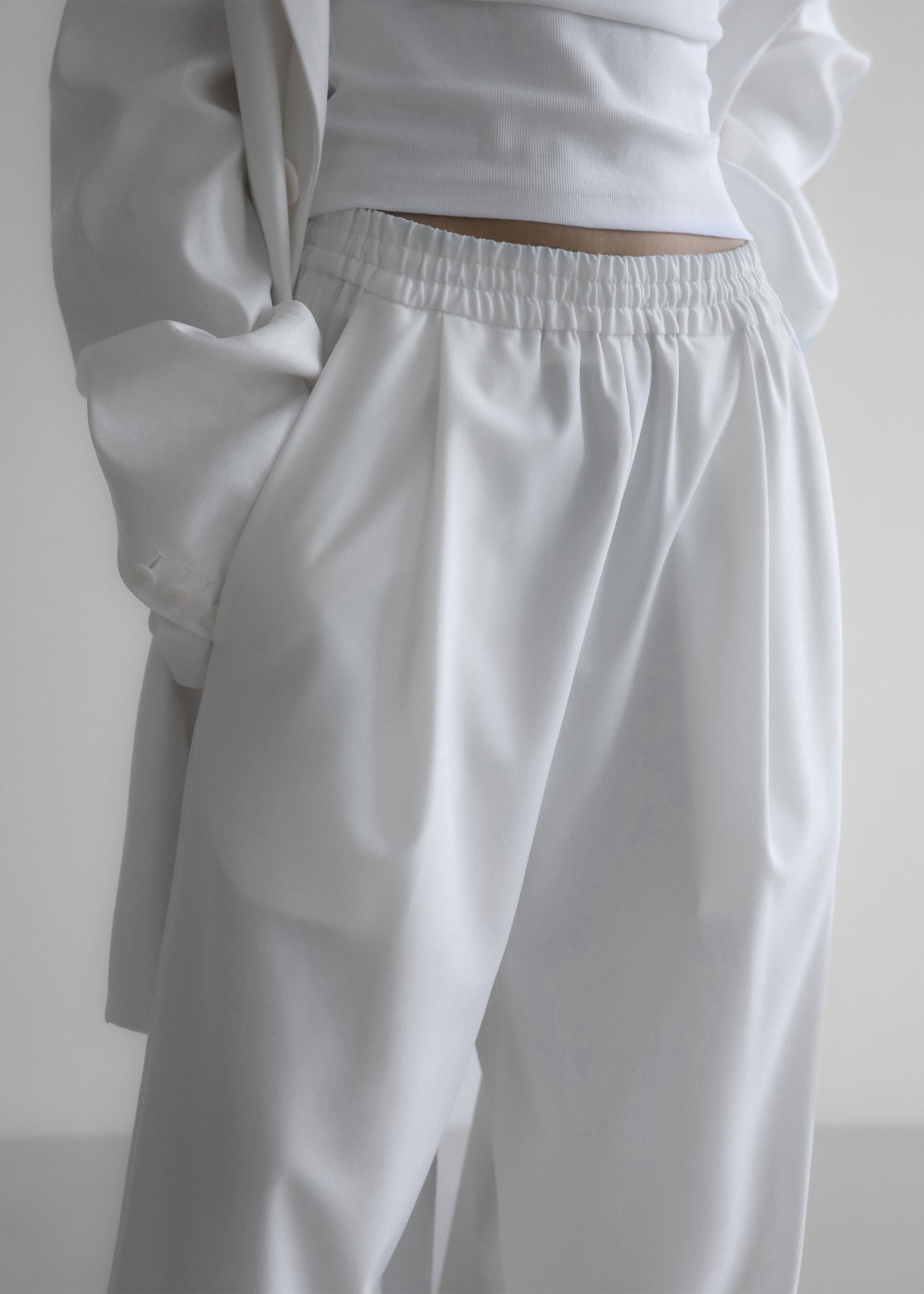 Neva Wide Trousers - White