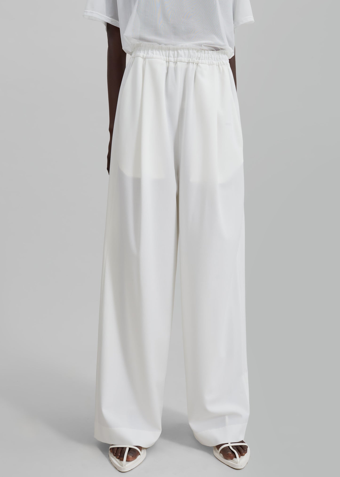 Neva Wide Trousers - White