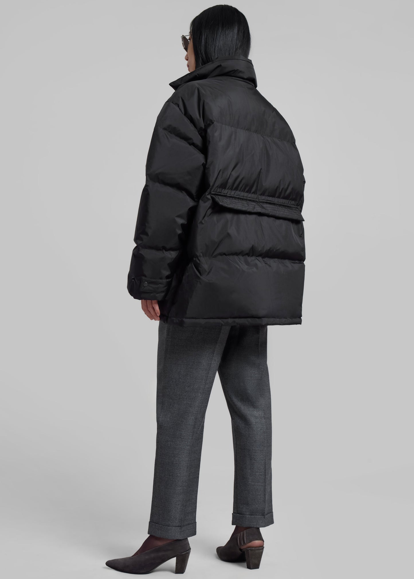 Nixa Puffer Jacket - Black