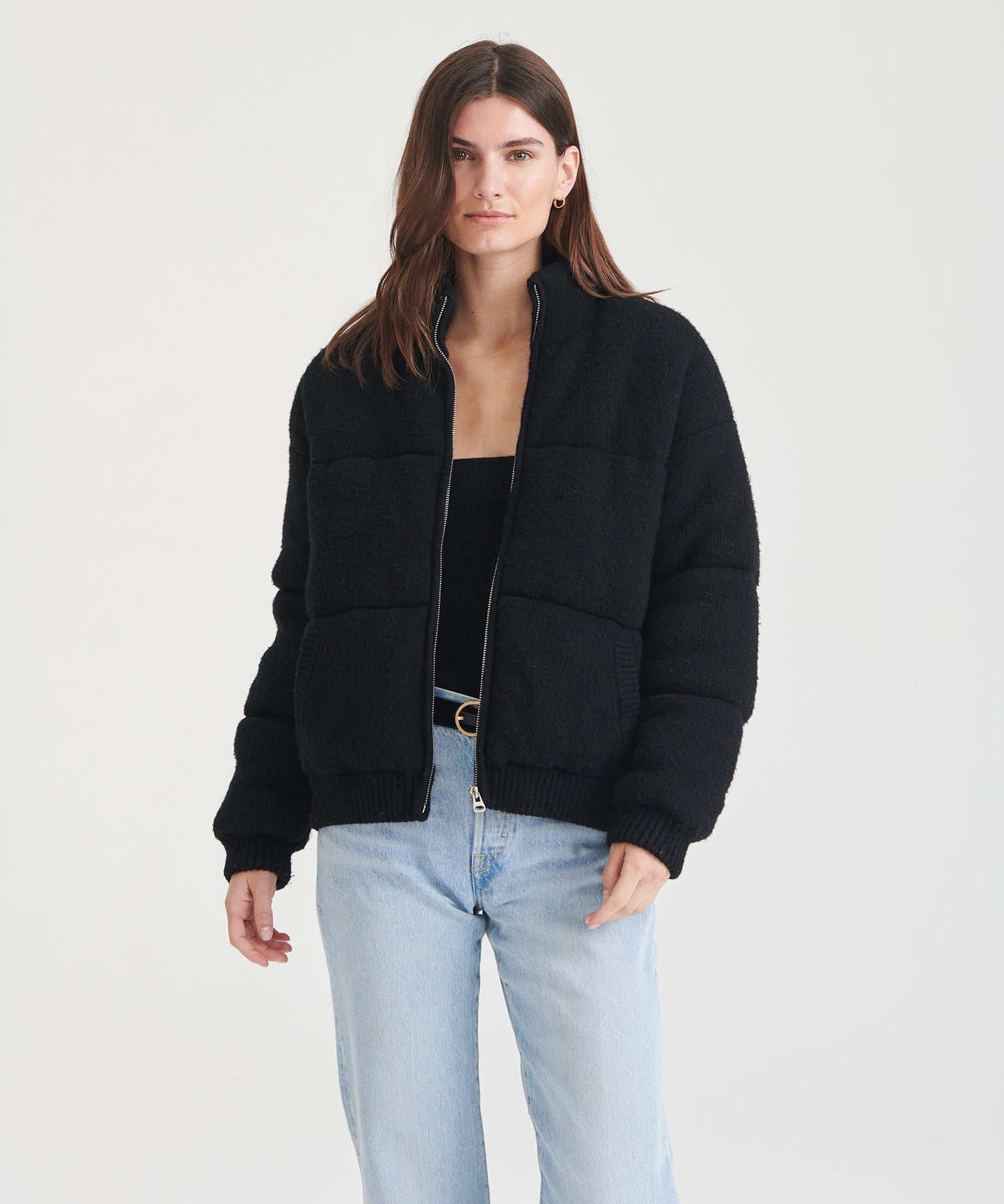 Merino Cashmere Puffer Jacket