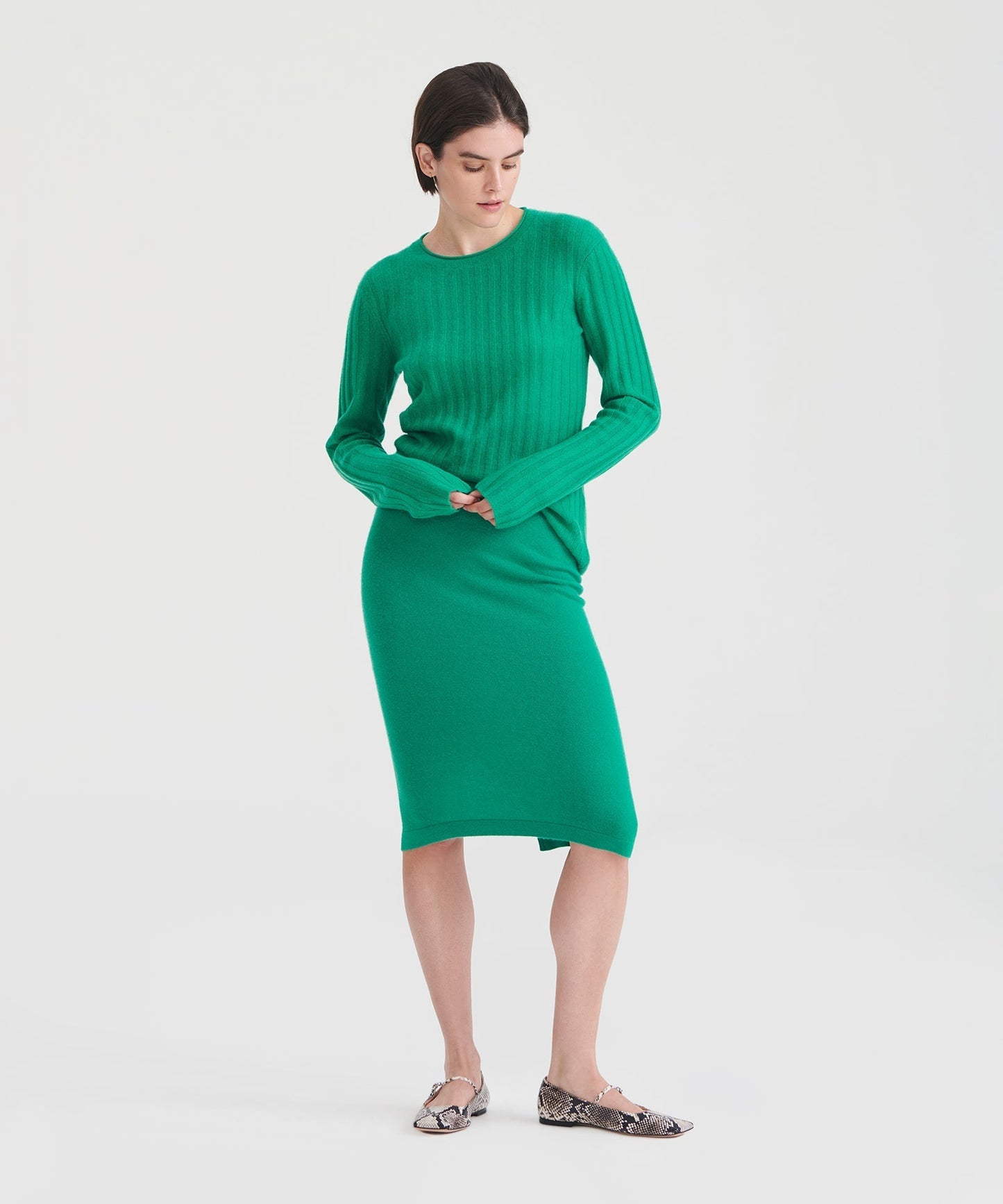 Signature Cashmere Pencil Skirt