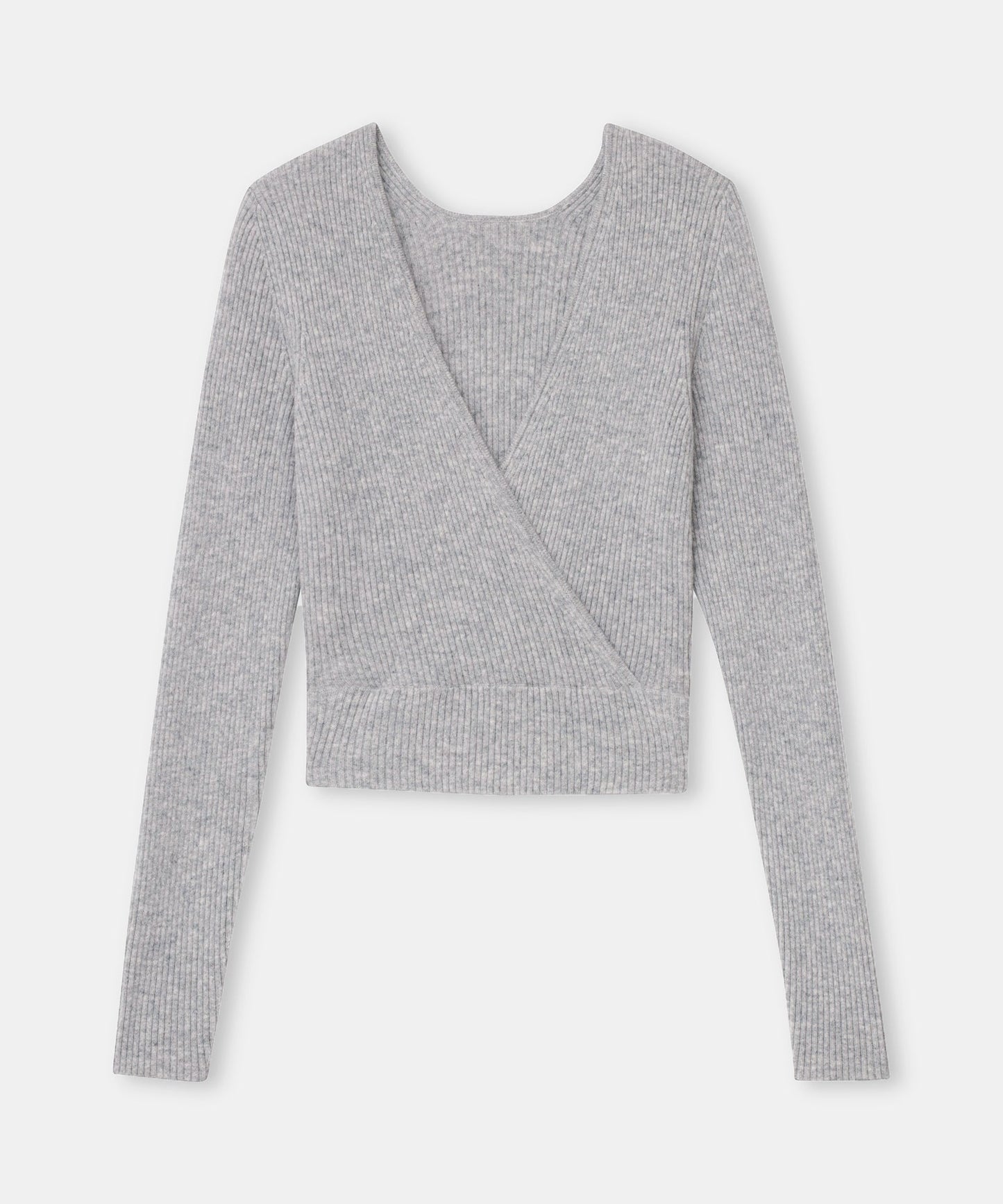 Signature Cashmere Crossover Sweater