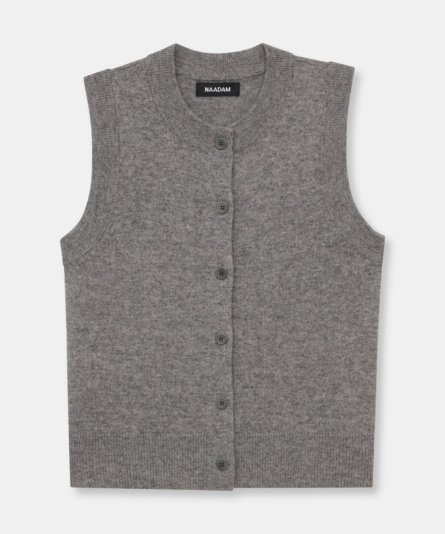 Signature Cashmere Sleeveless Cardigan