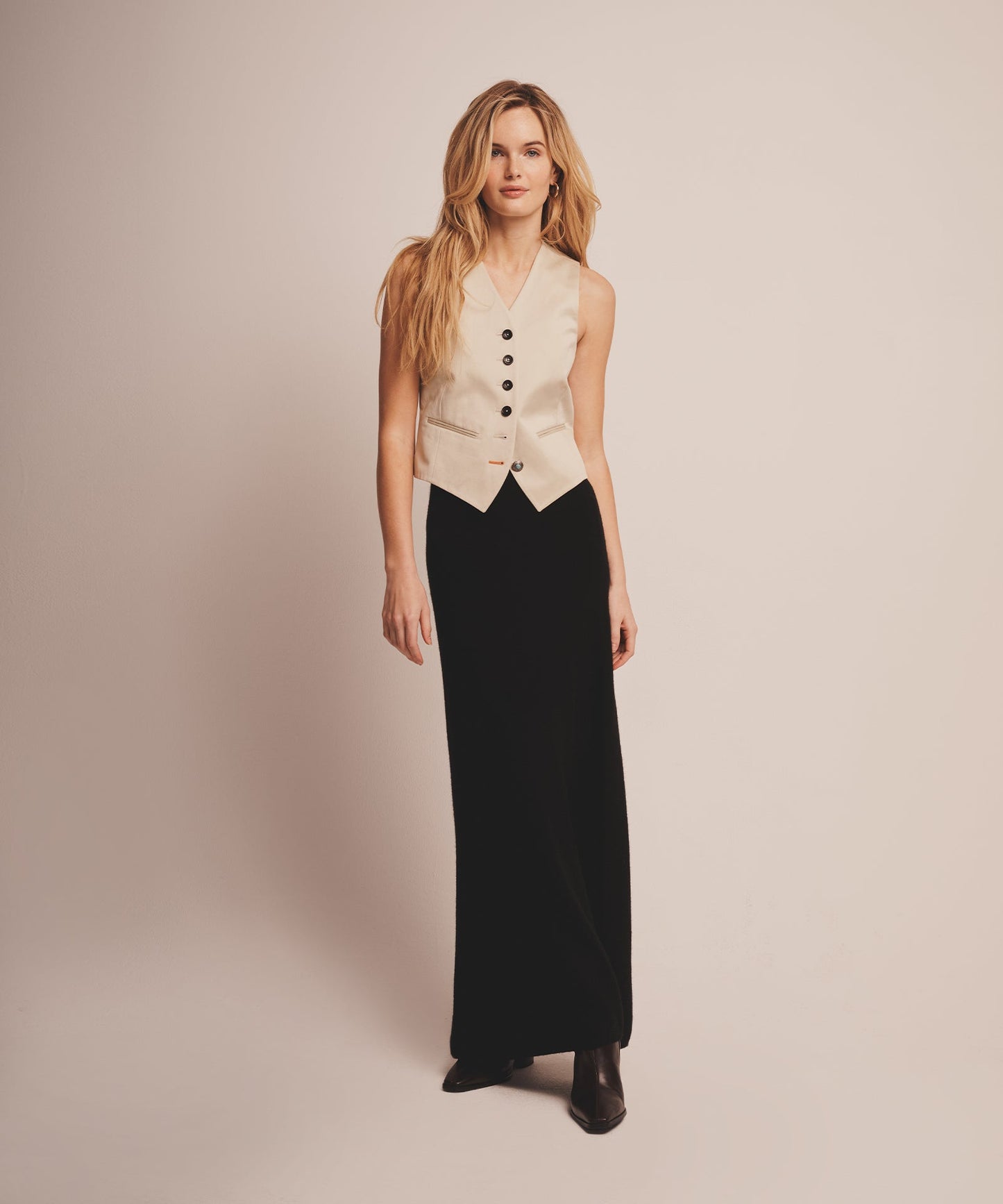 Signature Cashmere Maxi Skirt