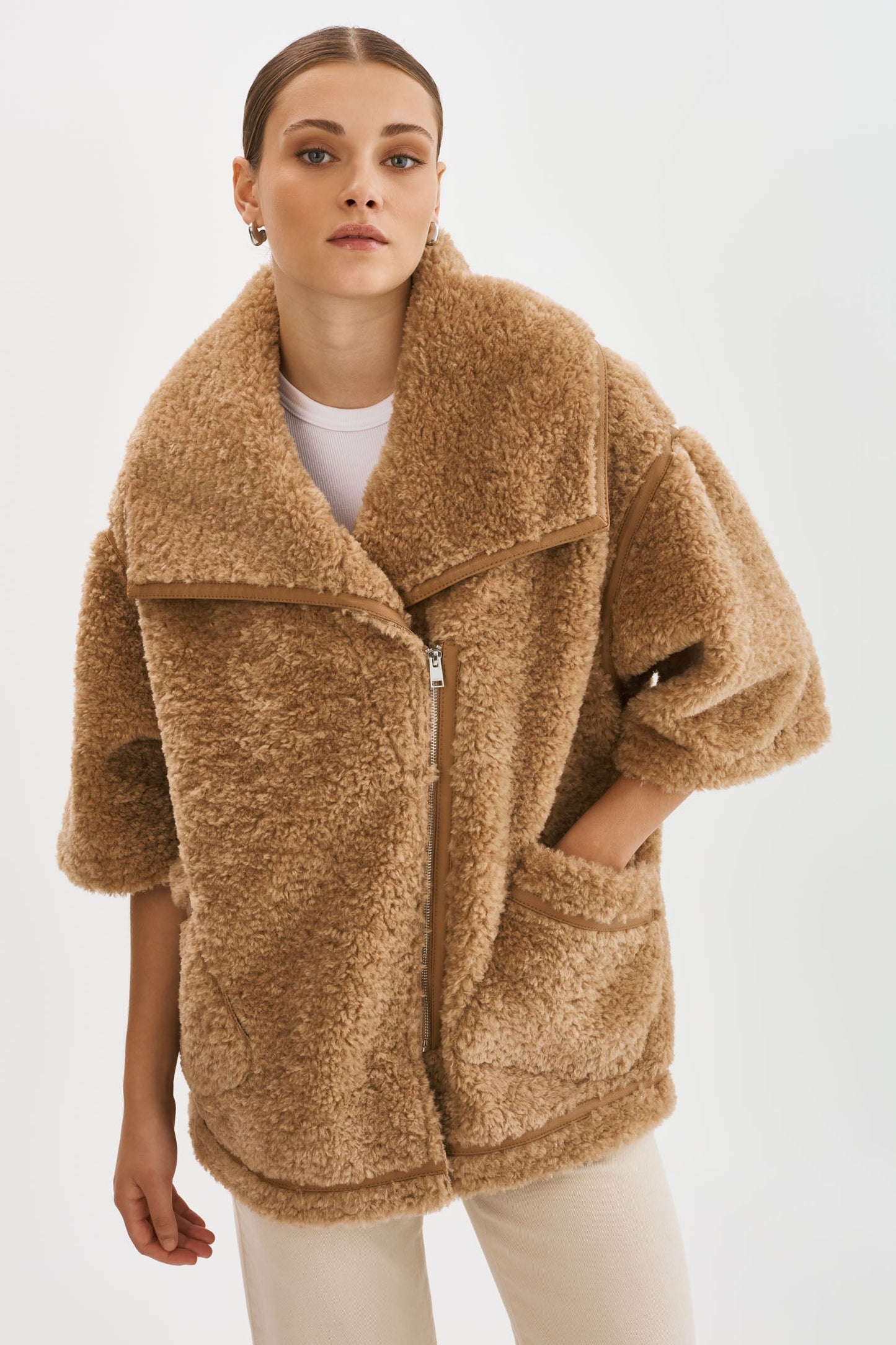 OHANNA | Sherpa Coat