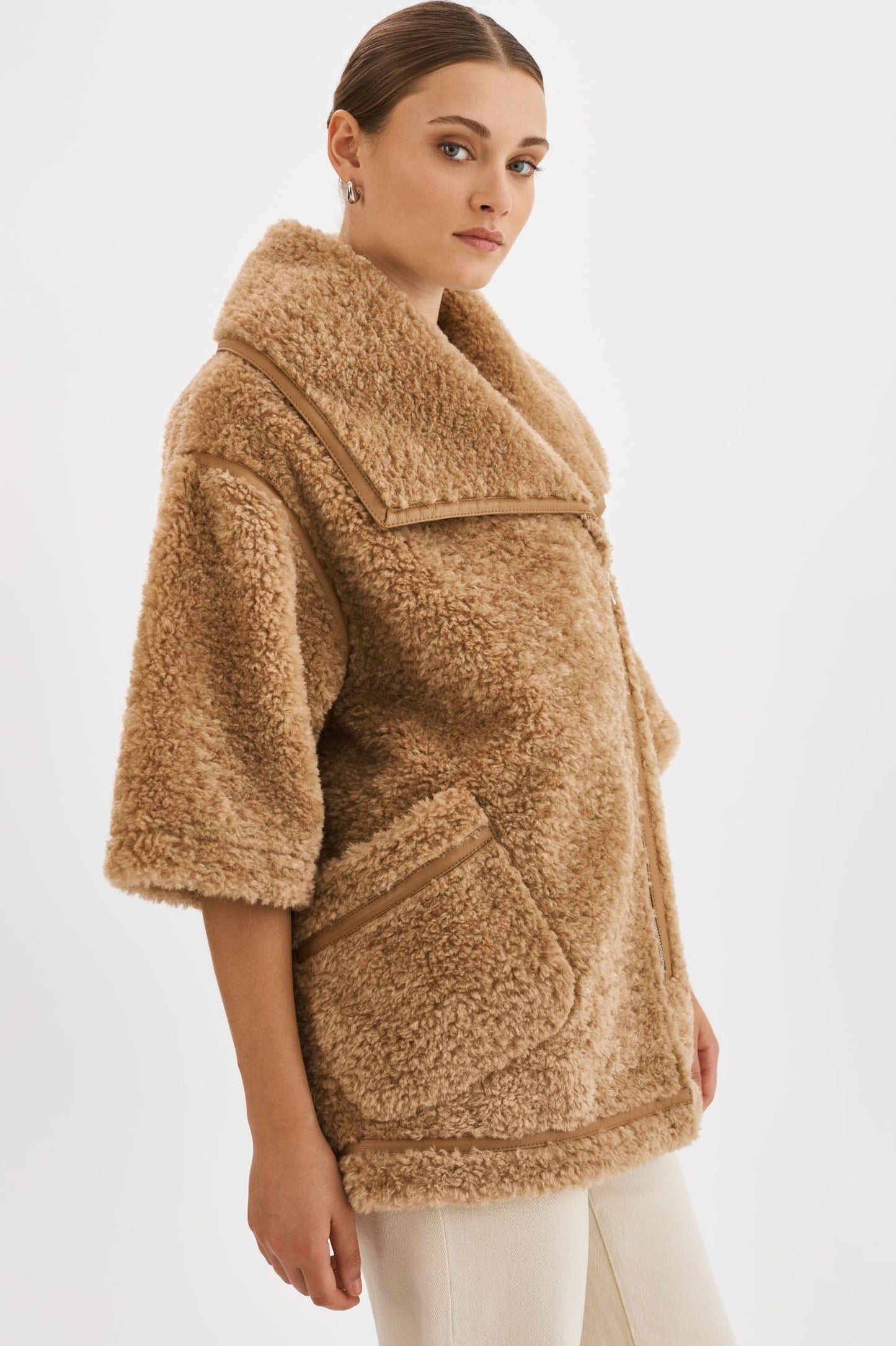 OHANNA | Sherpa Coat