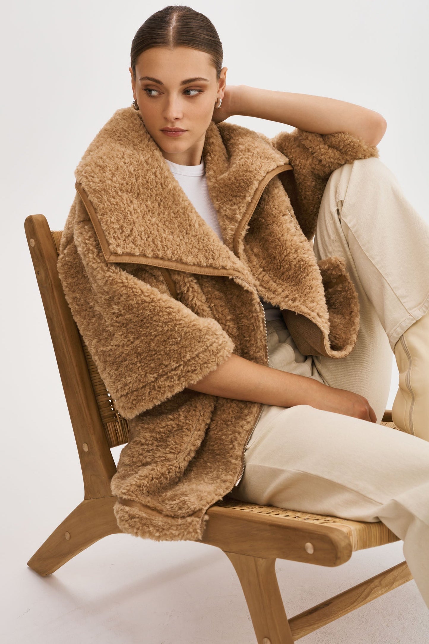 OHANNA | Sherpa Coat