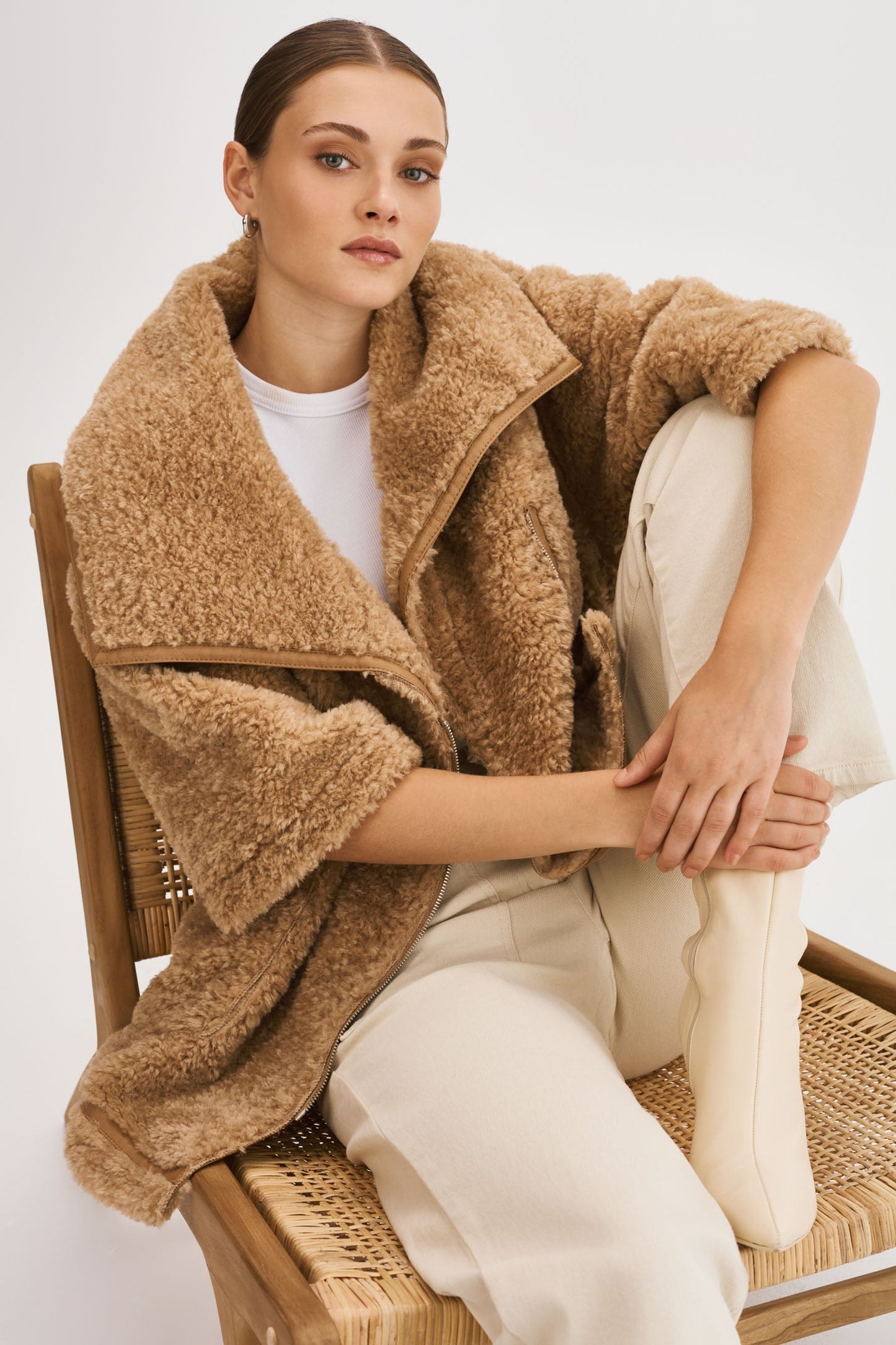 OHANNA | Sherpa Coat