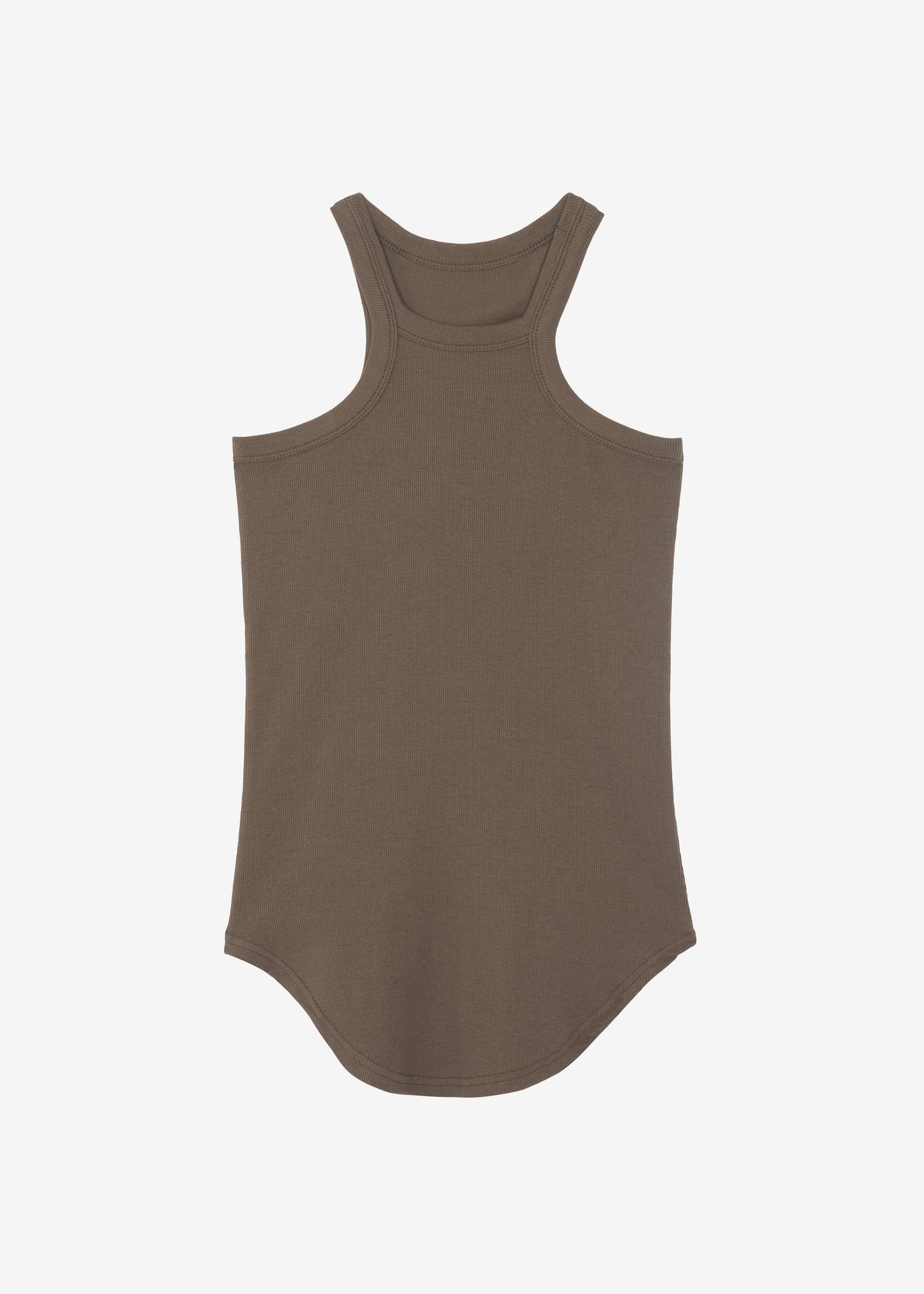 Omi Halter Tank Top - Brown