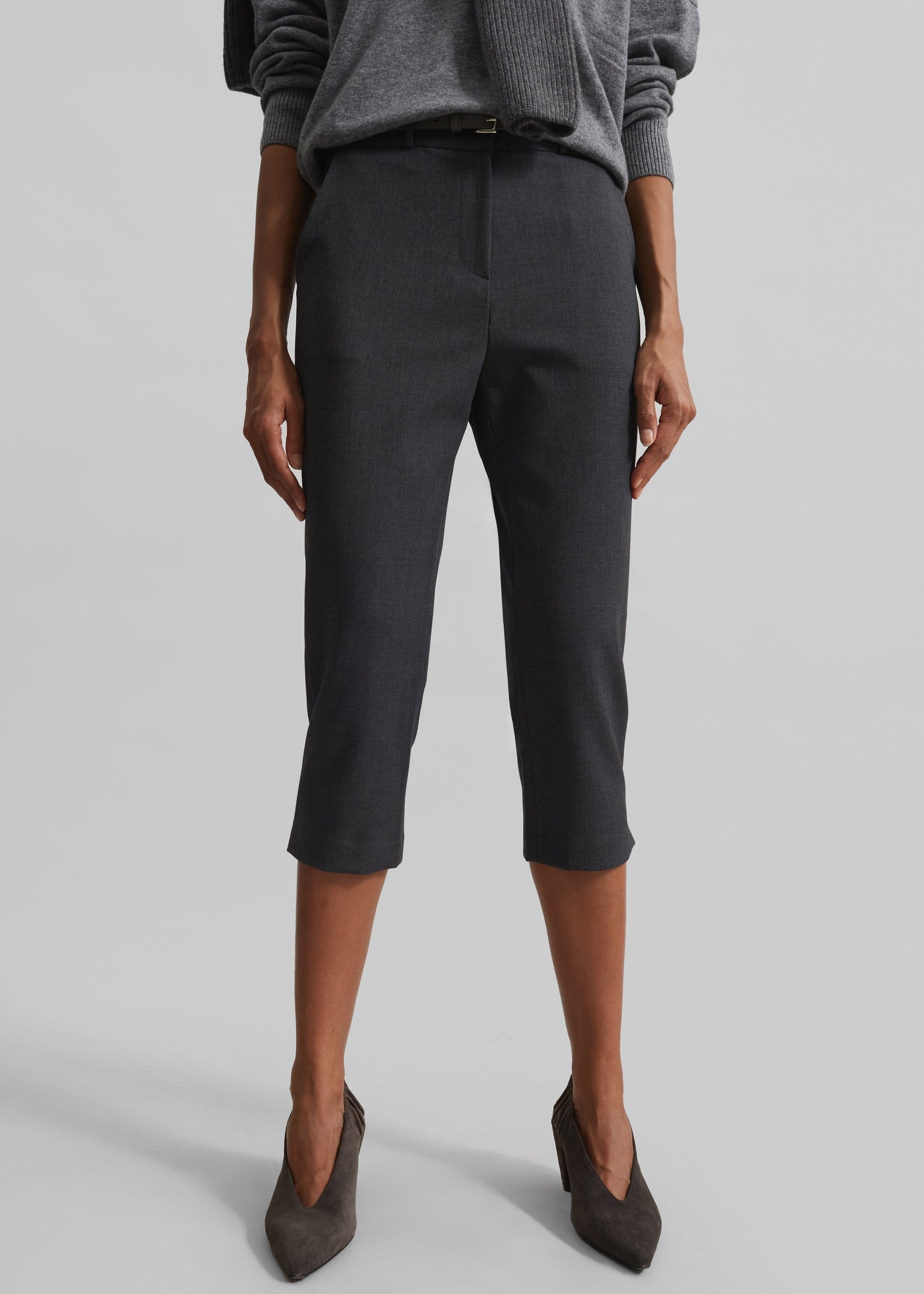 Orsha Capri Pants - Grey