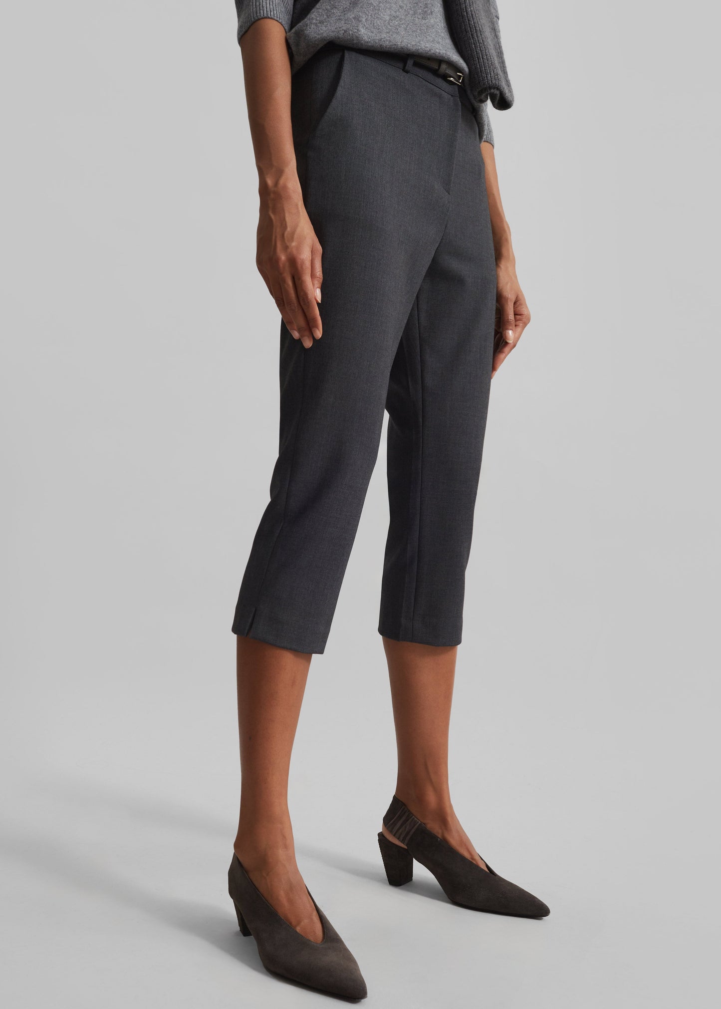 Orsha Capri Pants - Grey