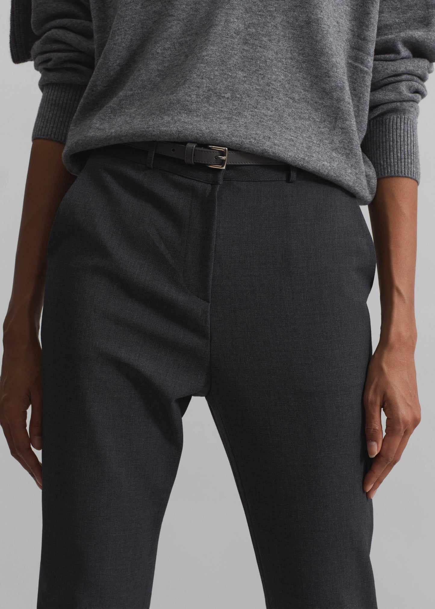 Orsha Capri Pants - Grey