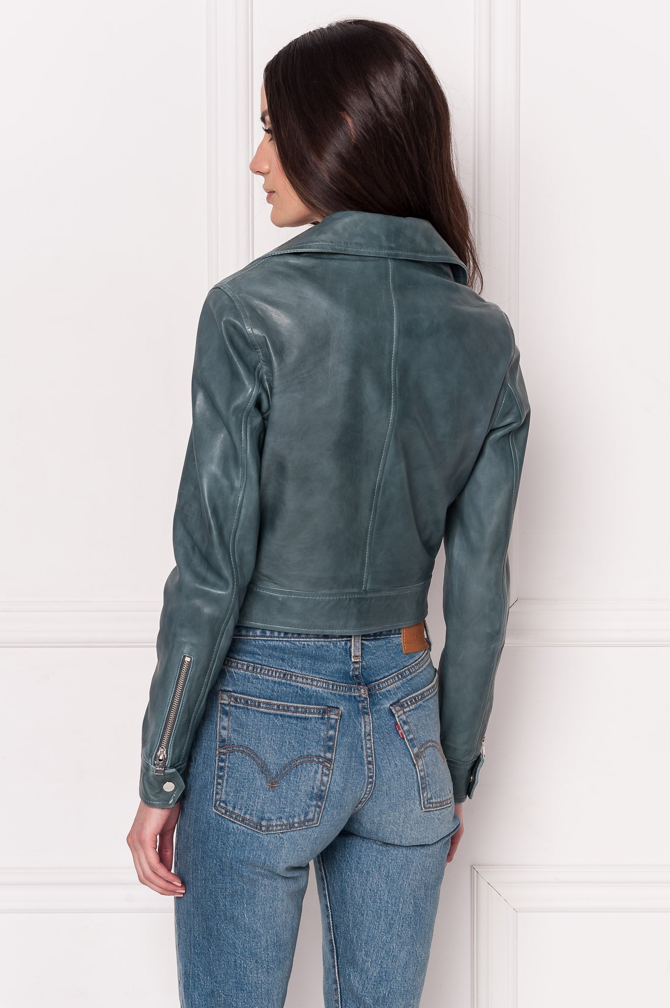 DONNA | Iconic Leather Biker Jacket