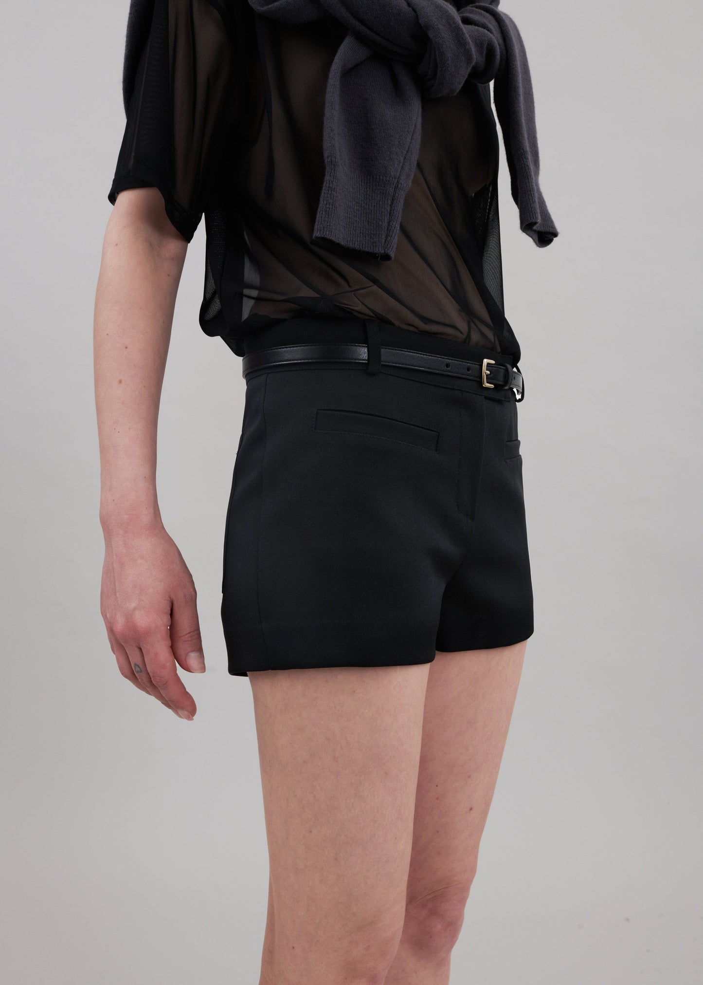 Pia Hot Pants - Black