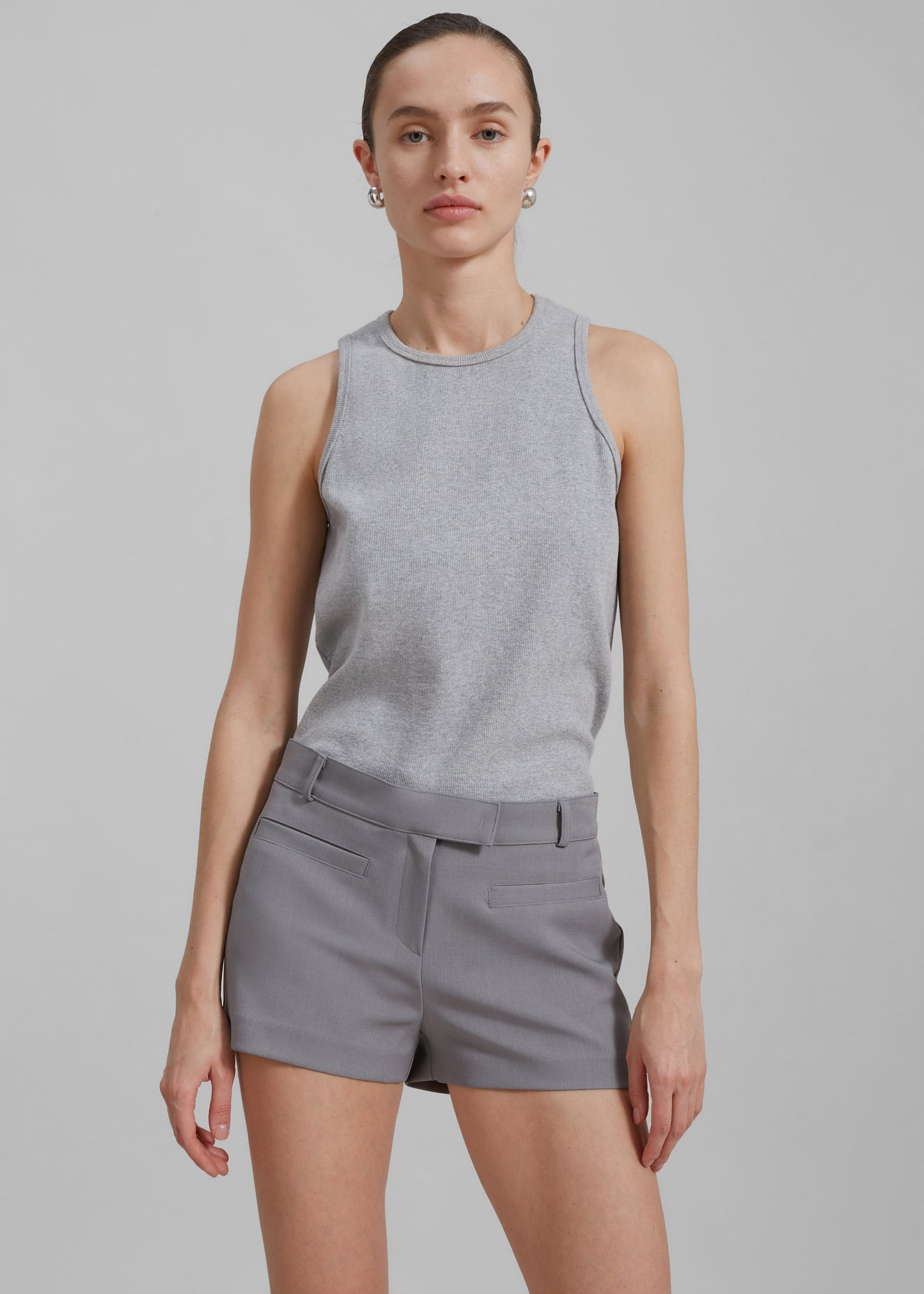 Pia Hot Pants - Grey