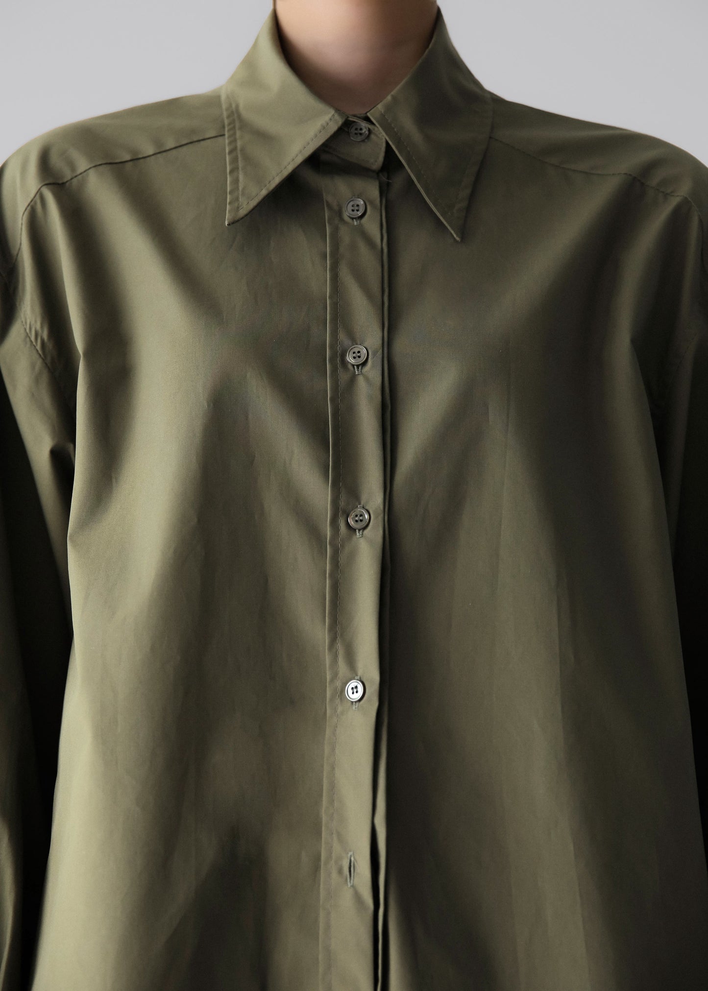 Prato Button Up Shirt - Khaki